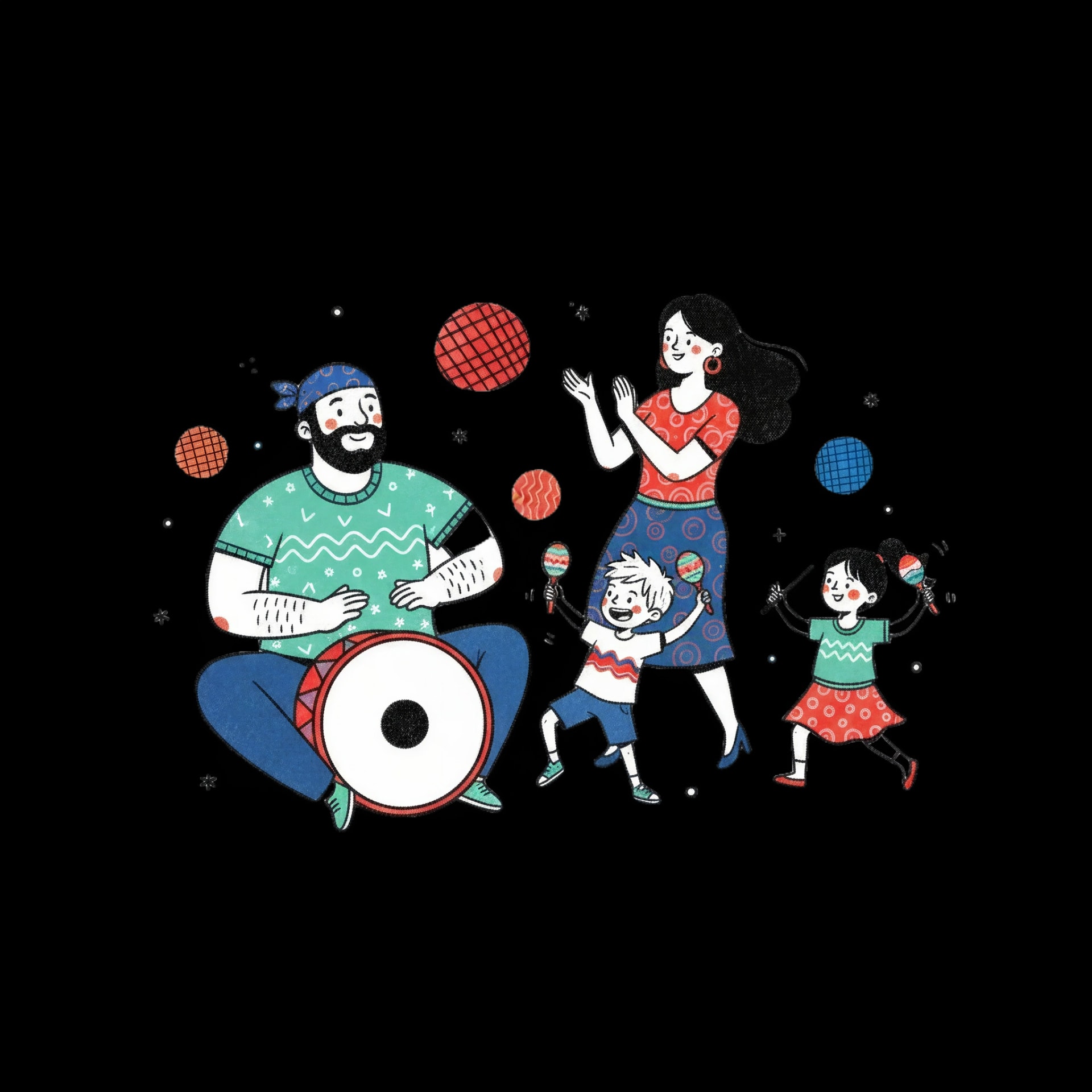 Drumming and Dancing