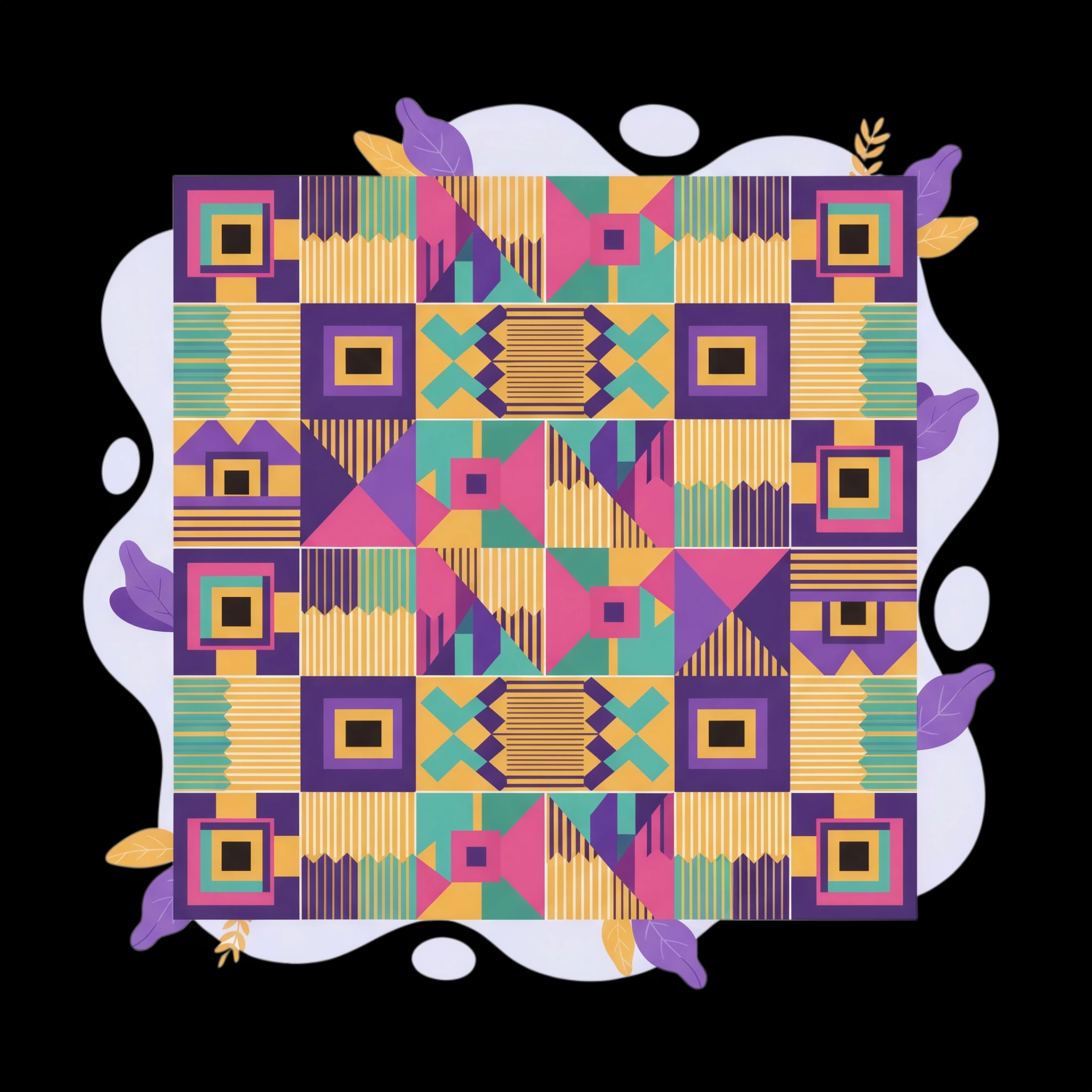 African Textile Pattern