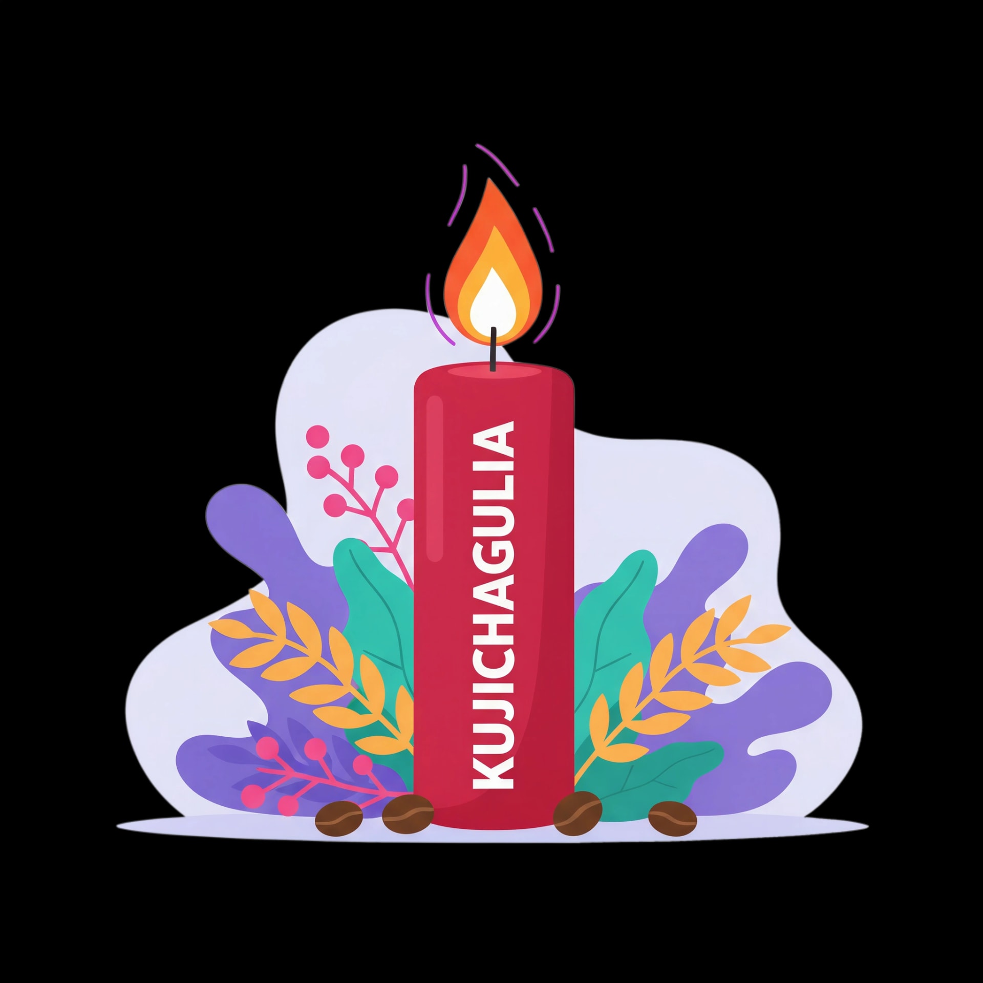 Kujichagulia Candle