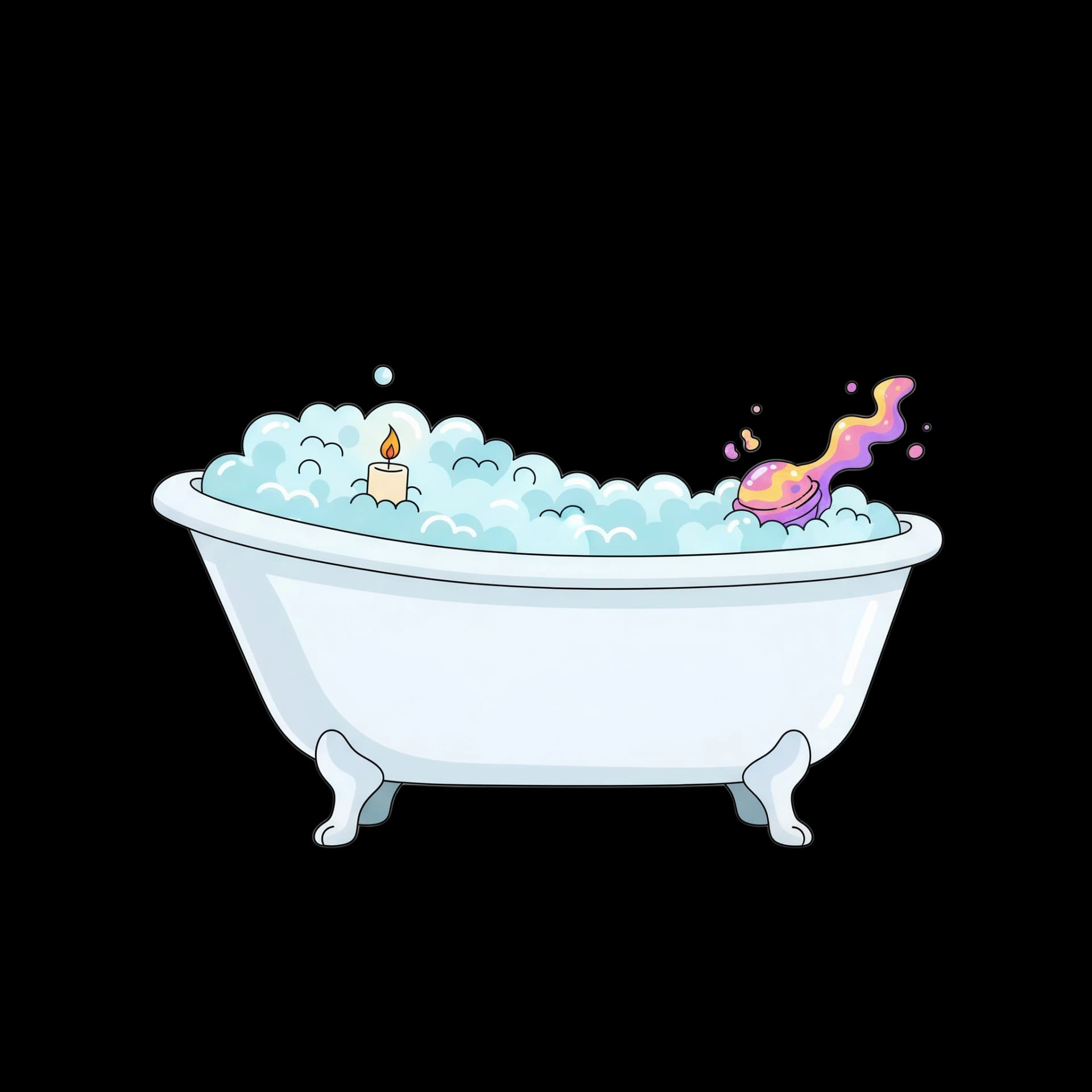 Relaxing Bath Time