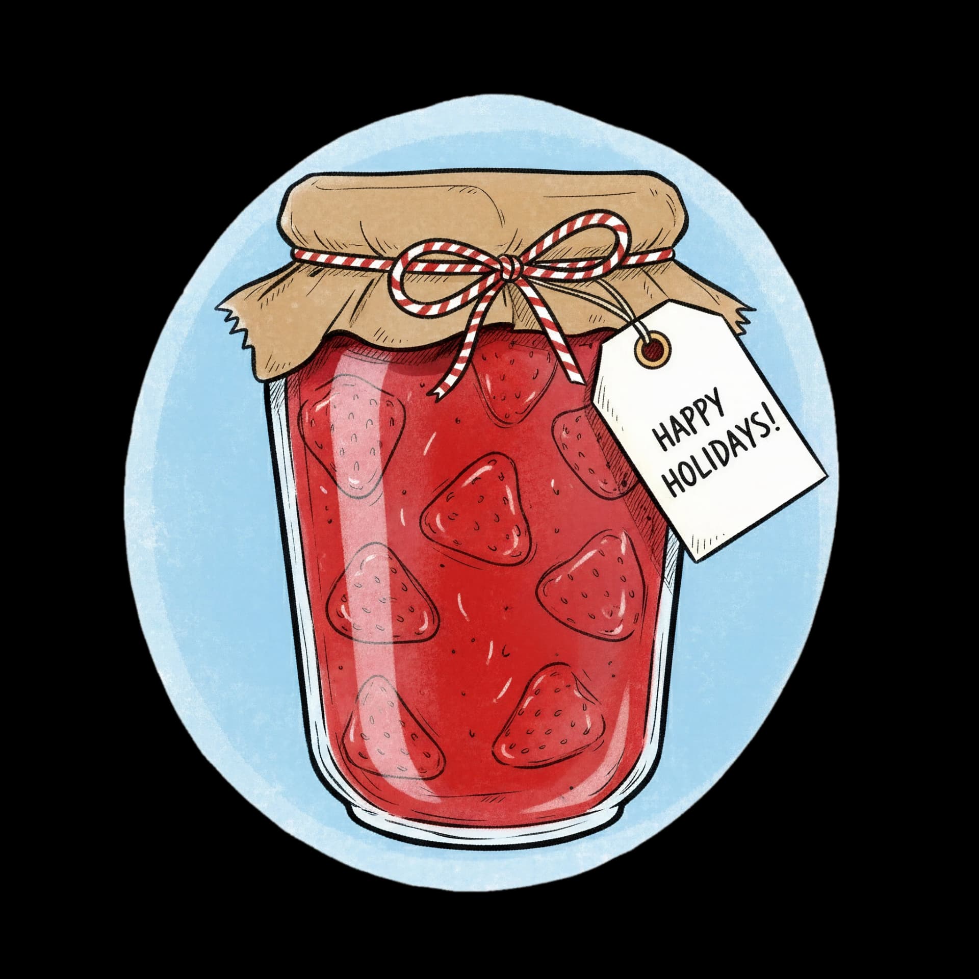 Homemade Preserves Gift