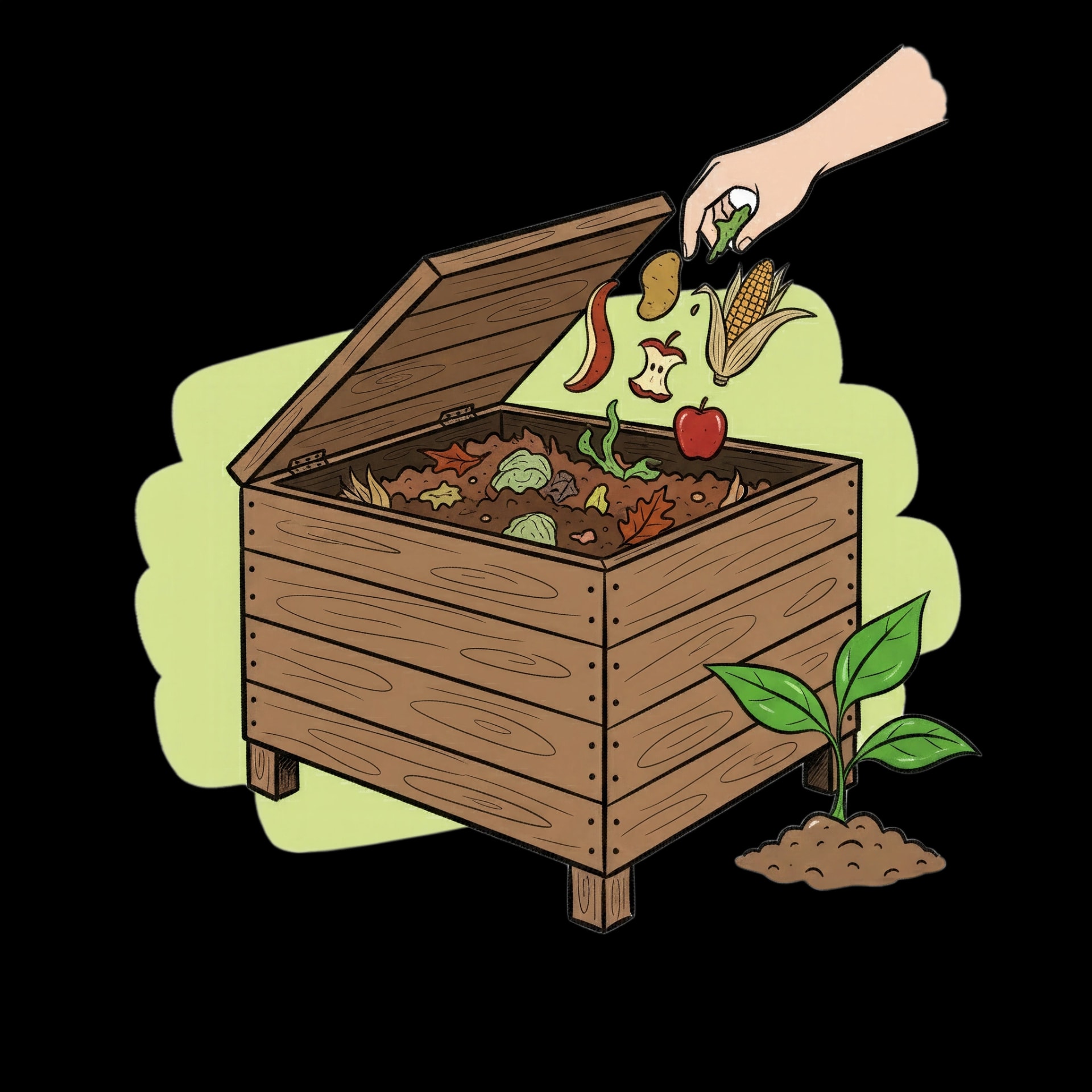 Composting Holiday Scraps