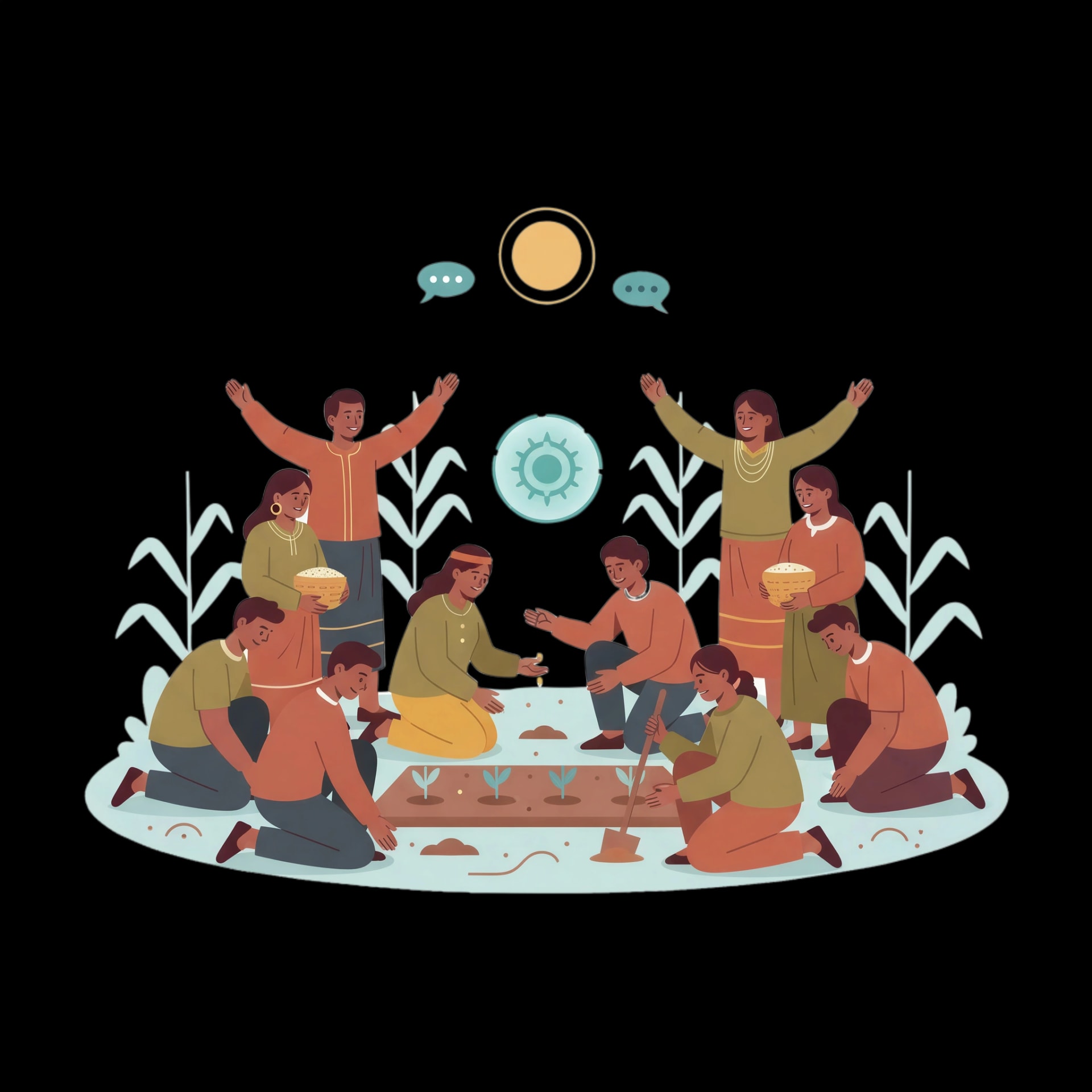 Corn Planting Ceremony