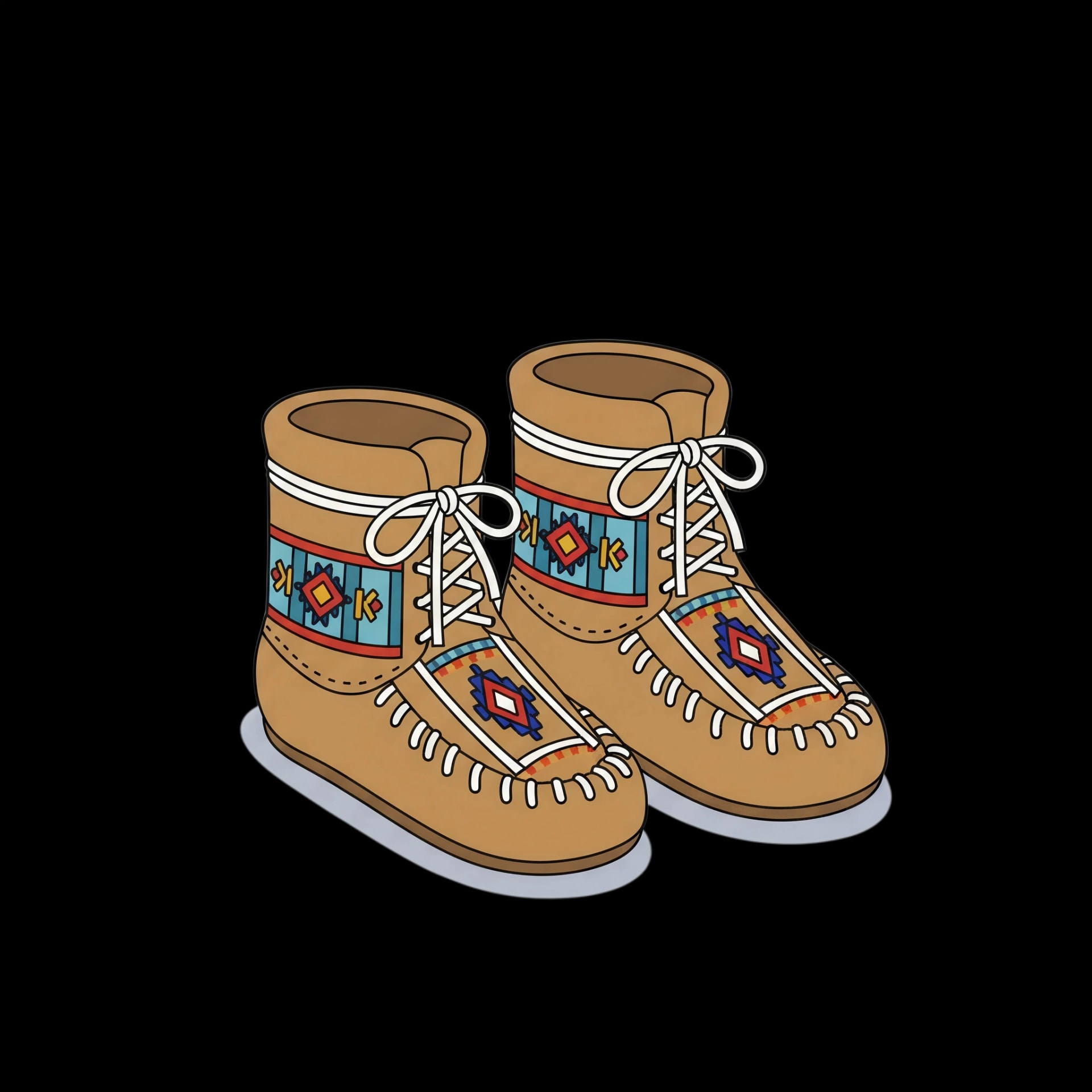 Beaded Moccasins