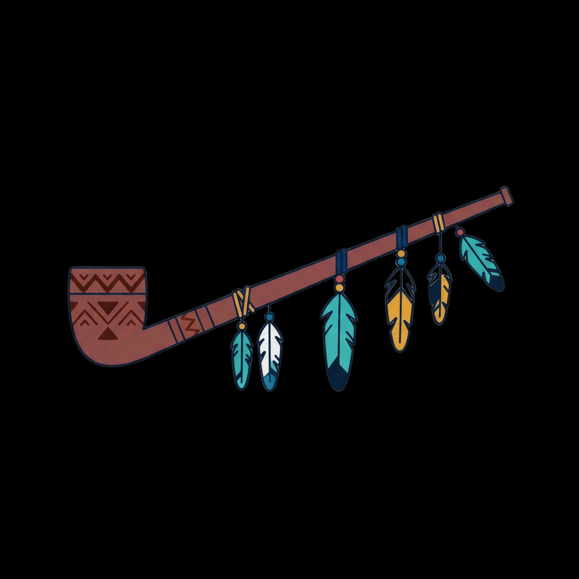 Ceremonial Peace Pipe