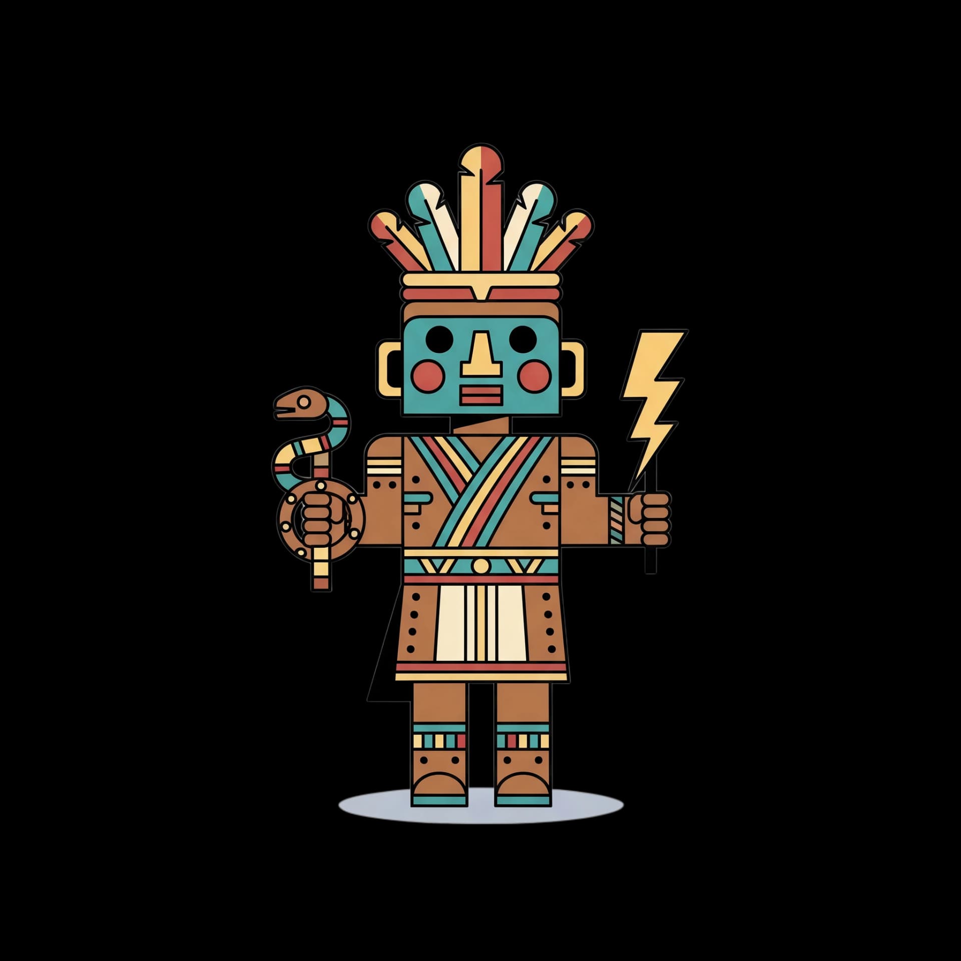 Stylized Kachina Doll