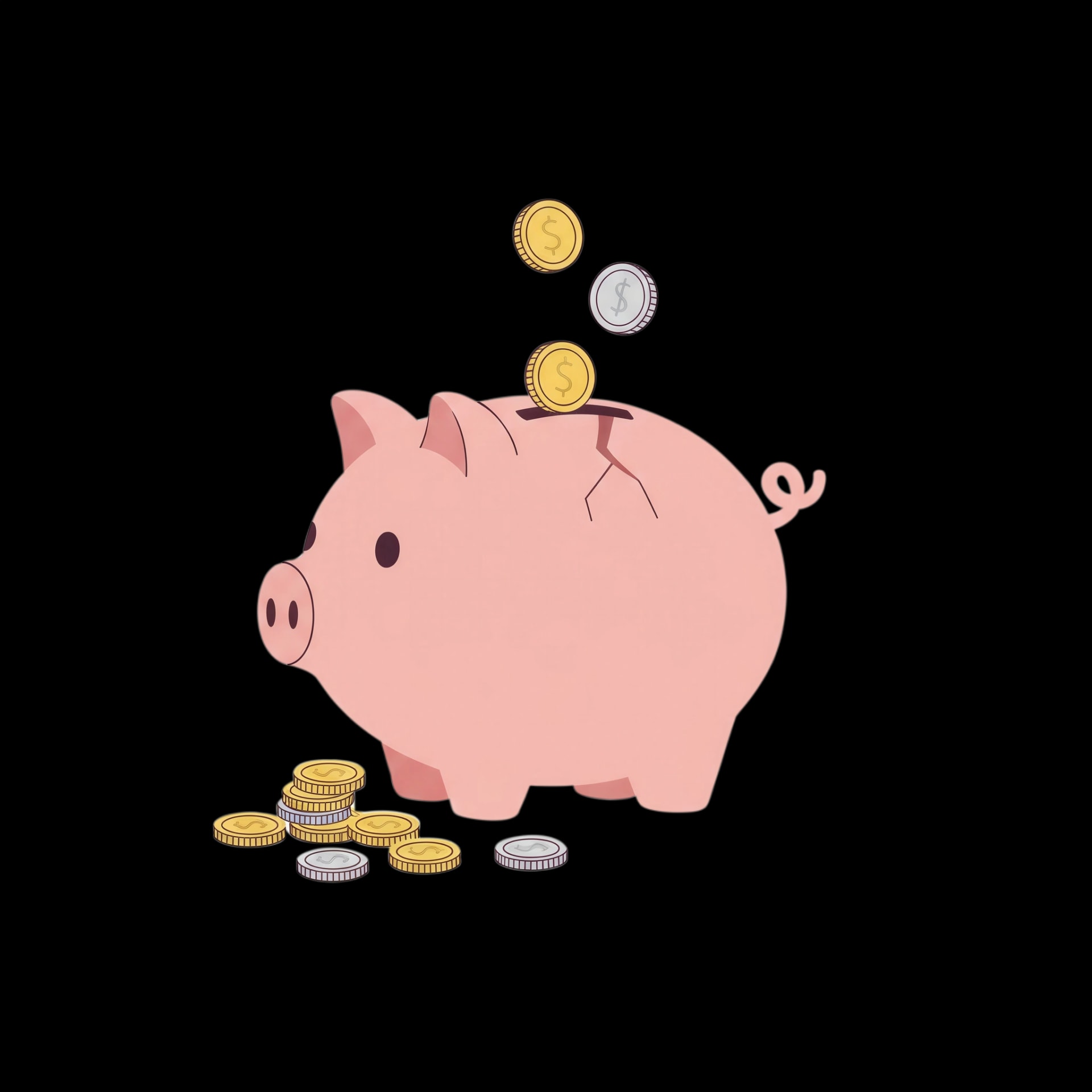 Savings Piggy Bank
