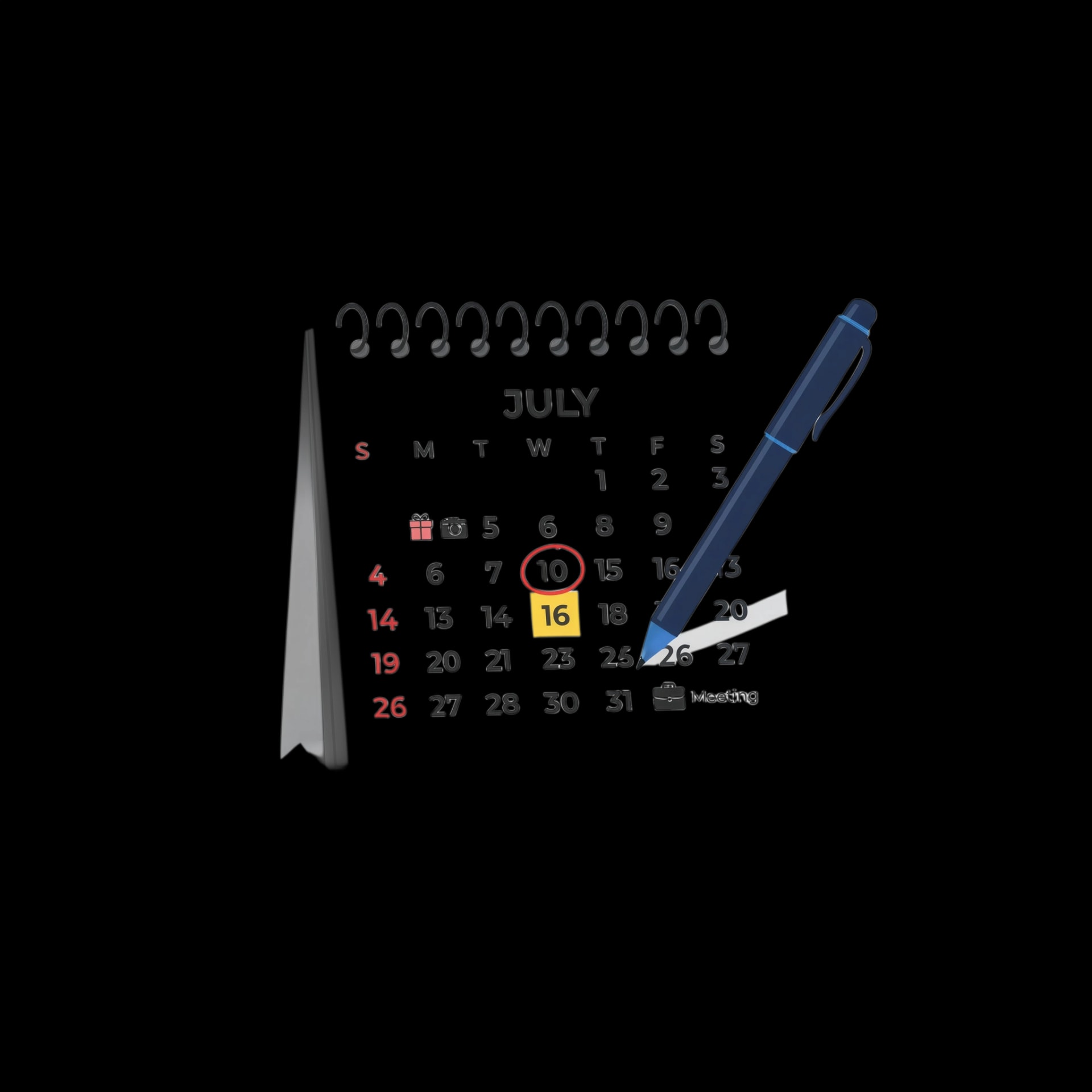 Calendar Date Marker