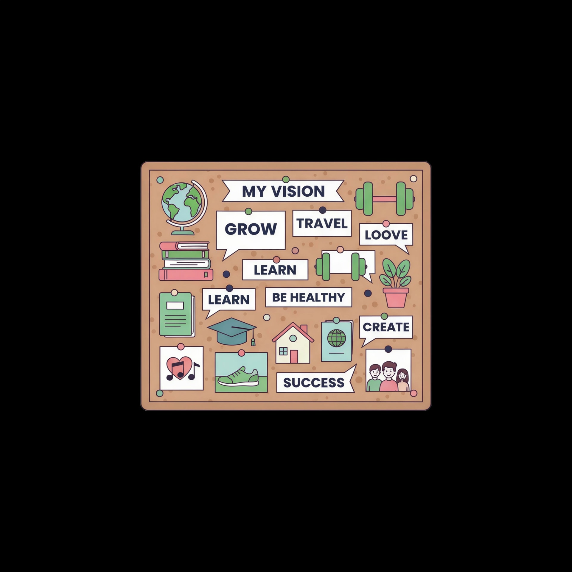 Creative Vision Board