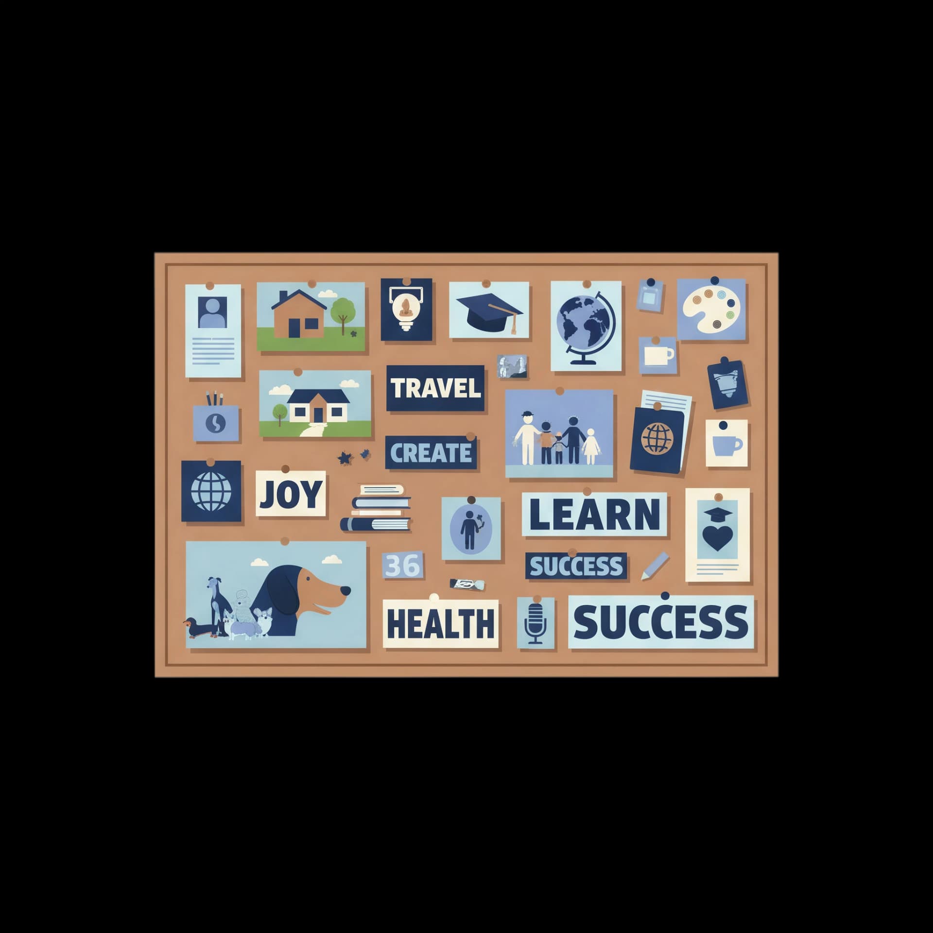 Inspirational Vision Board