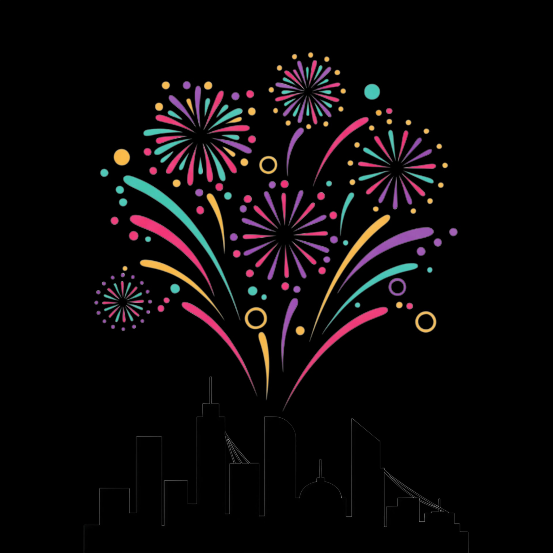 City Fireworks Display