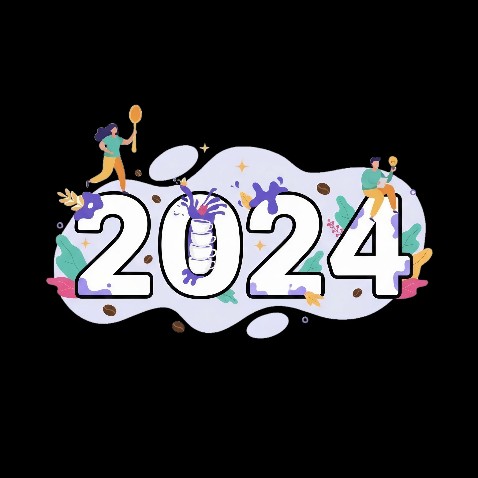 Decorative Year Numbers