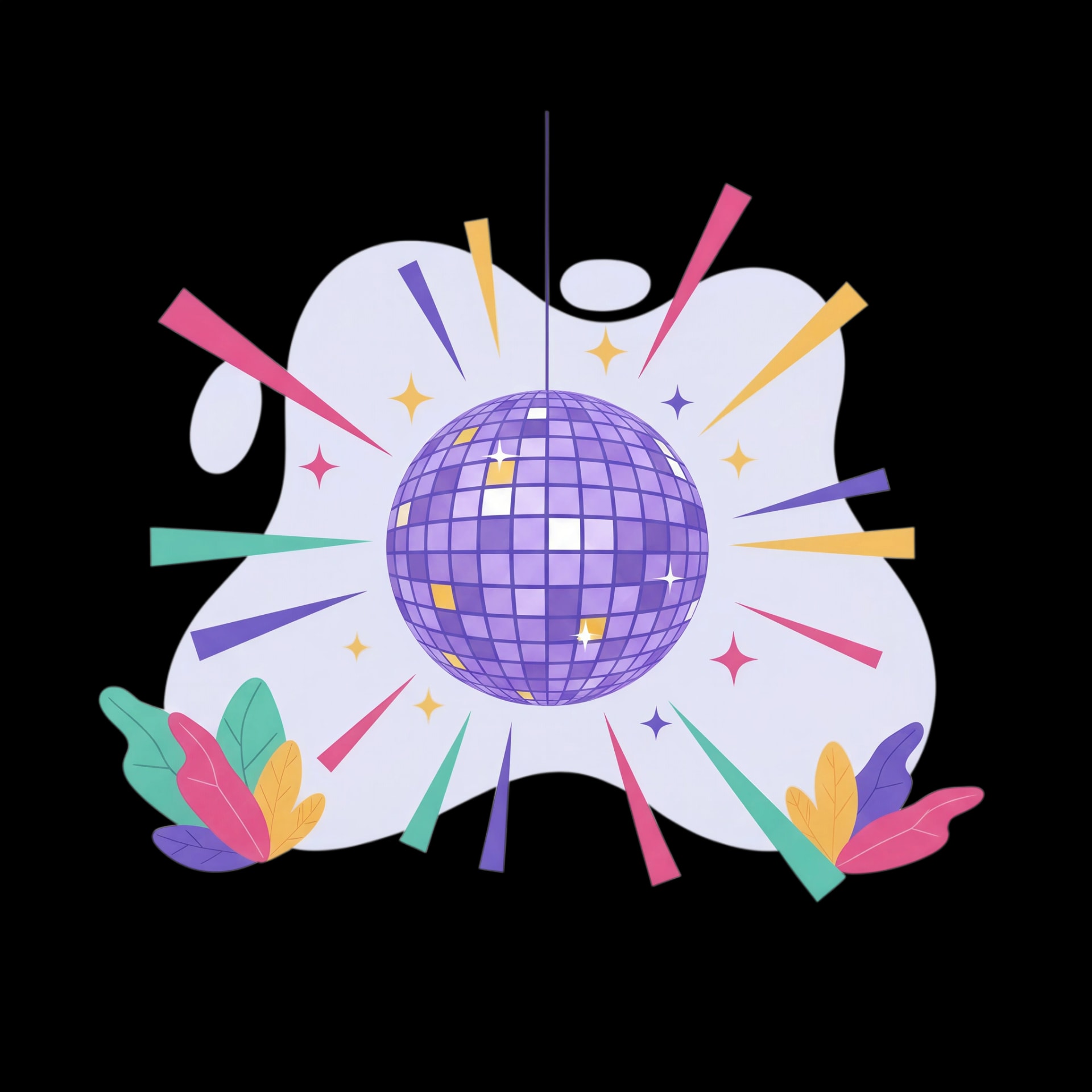 Shimmering Disco Ball