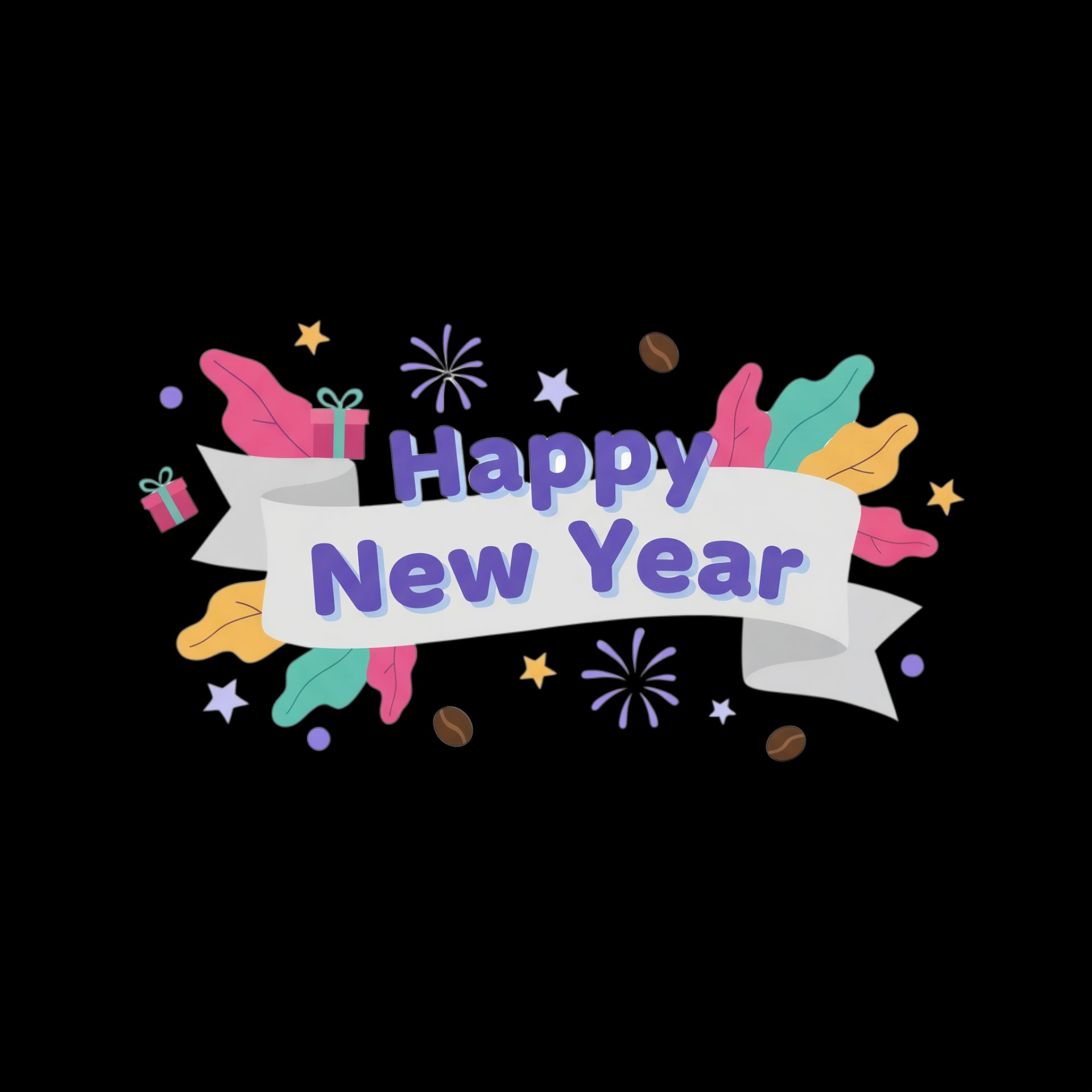 Happy New Year Banner