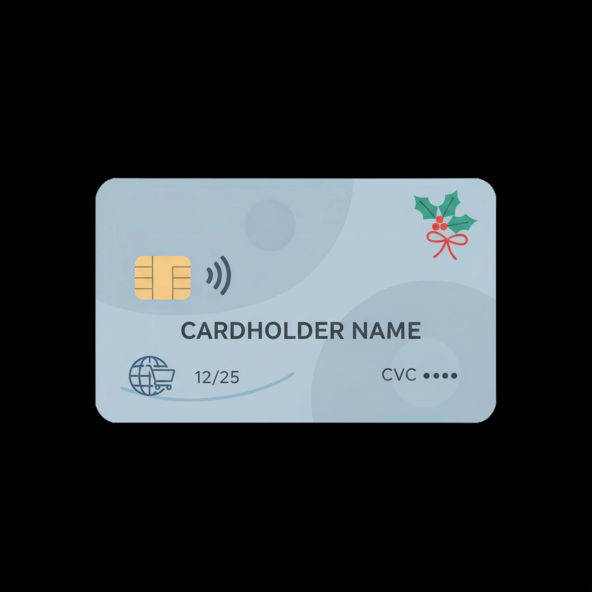 Festive Credit Card