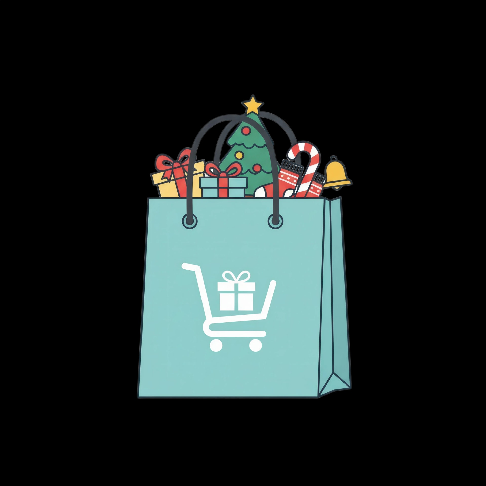 Holiday Shopping Bag