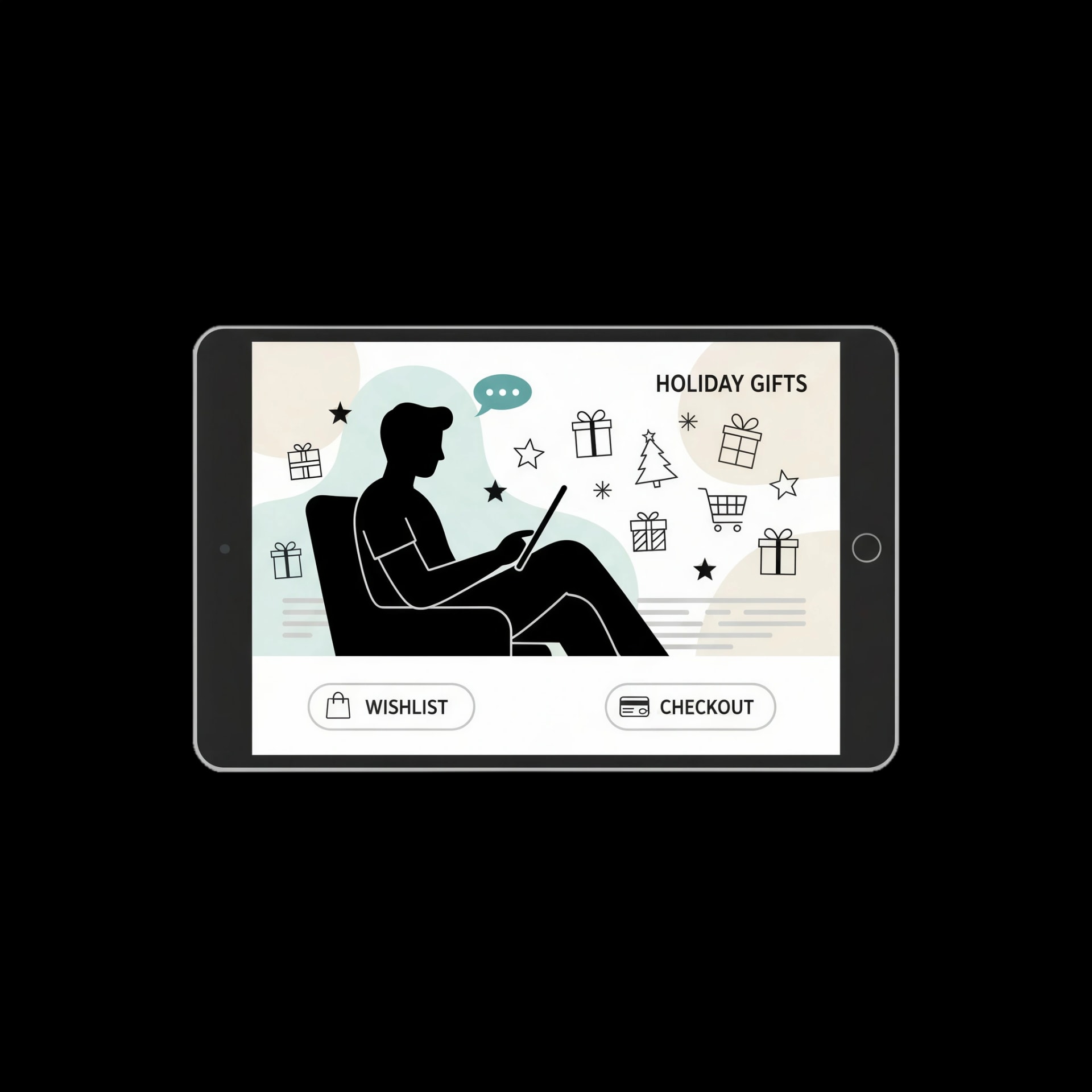 Tablet Gift Browsing