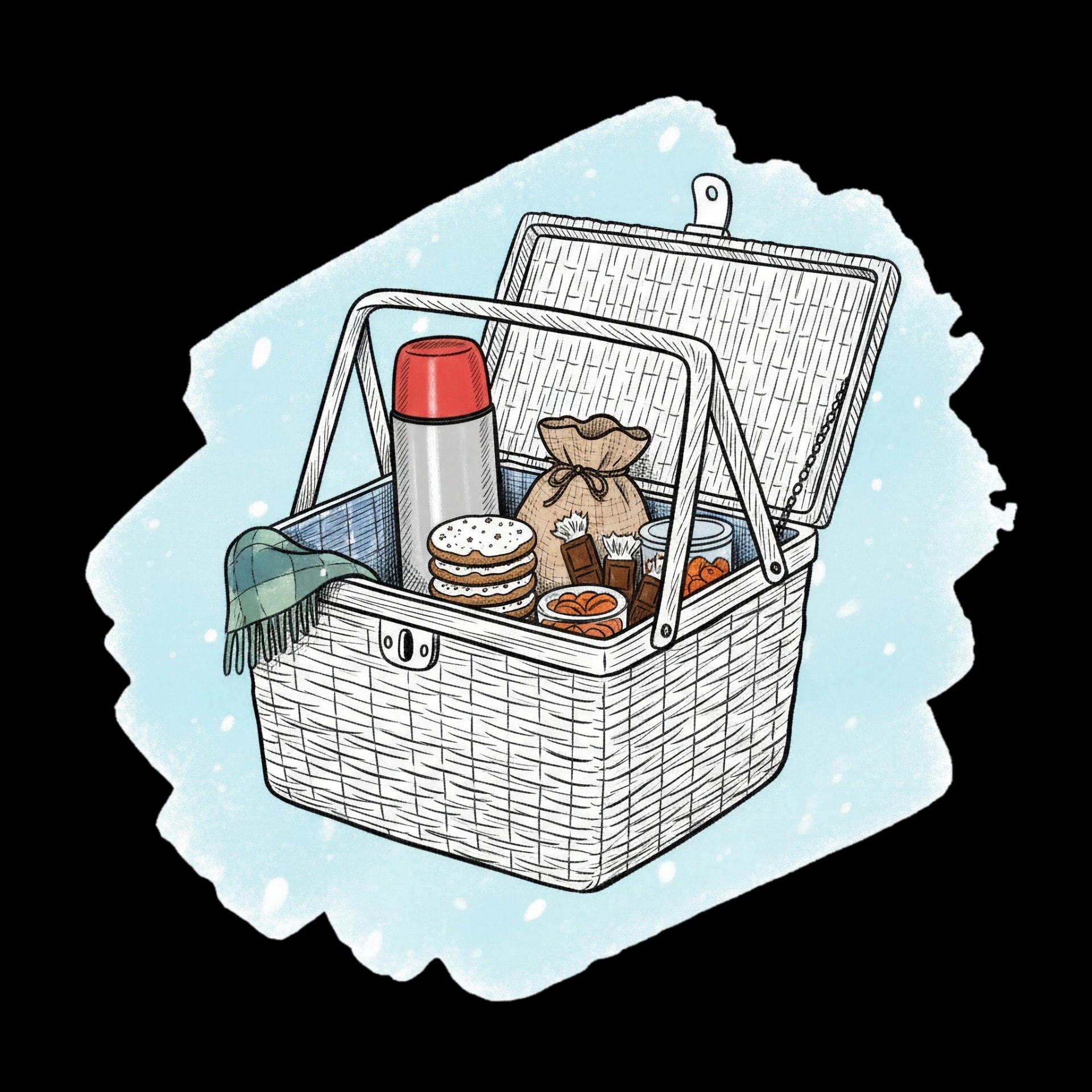 Winter Picnic Basket
