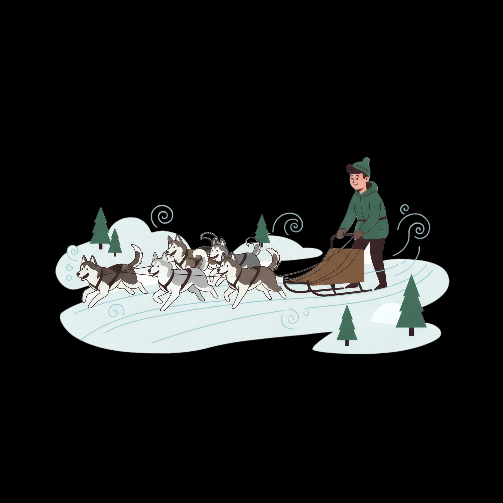 Dog Sled Musher