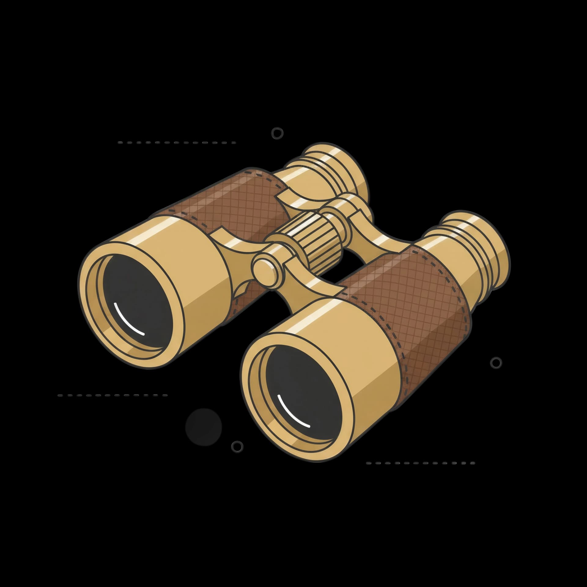 WWII Binoculars
