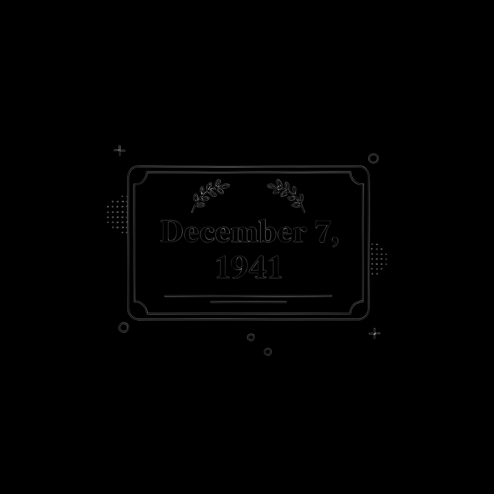 December 7, 1941 Plaque