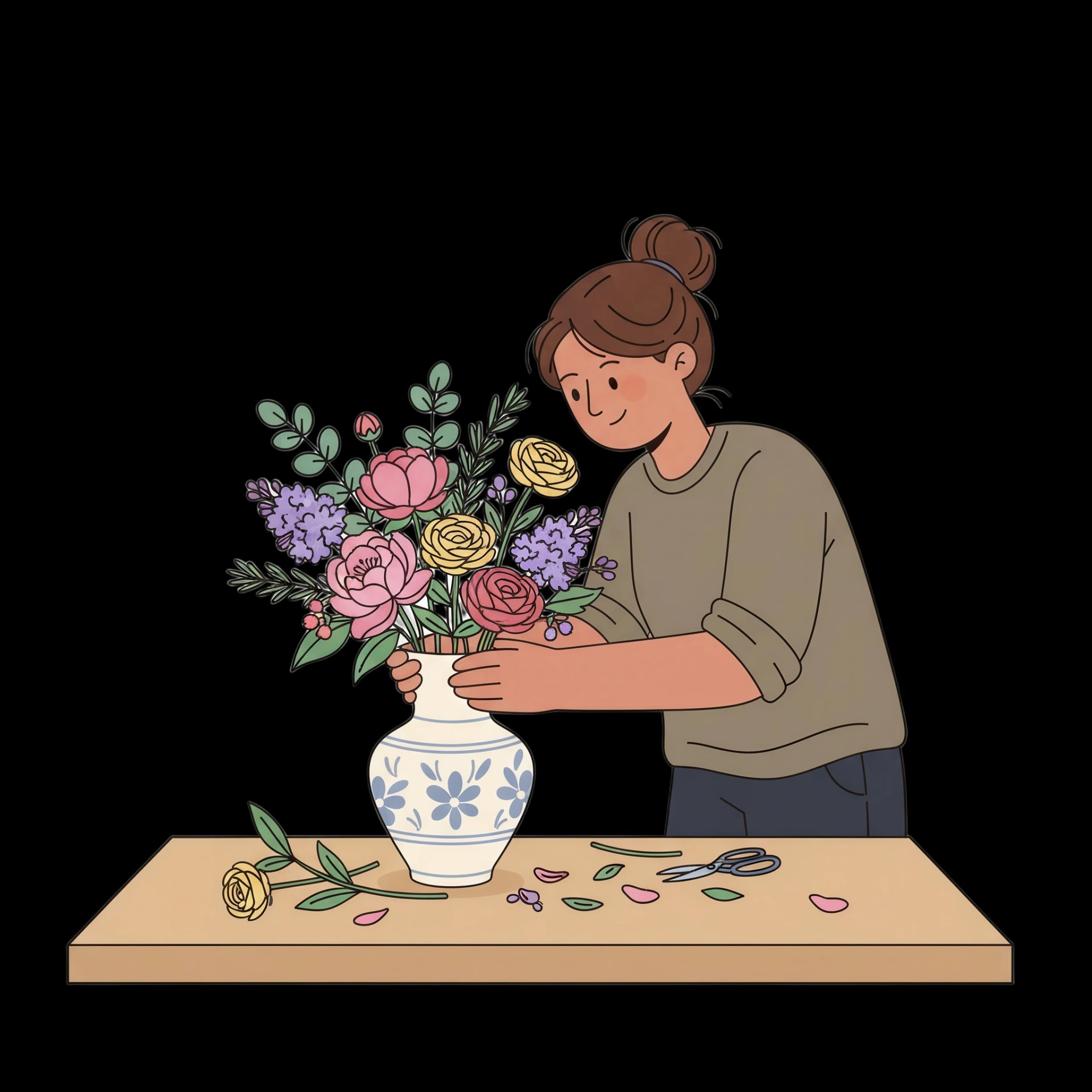 Vibrant Floral Centerpiece