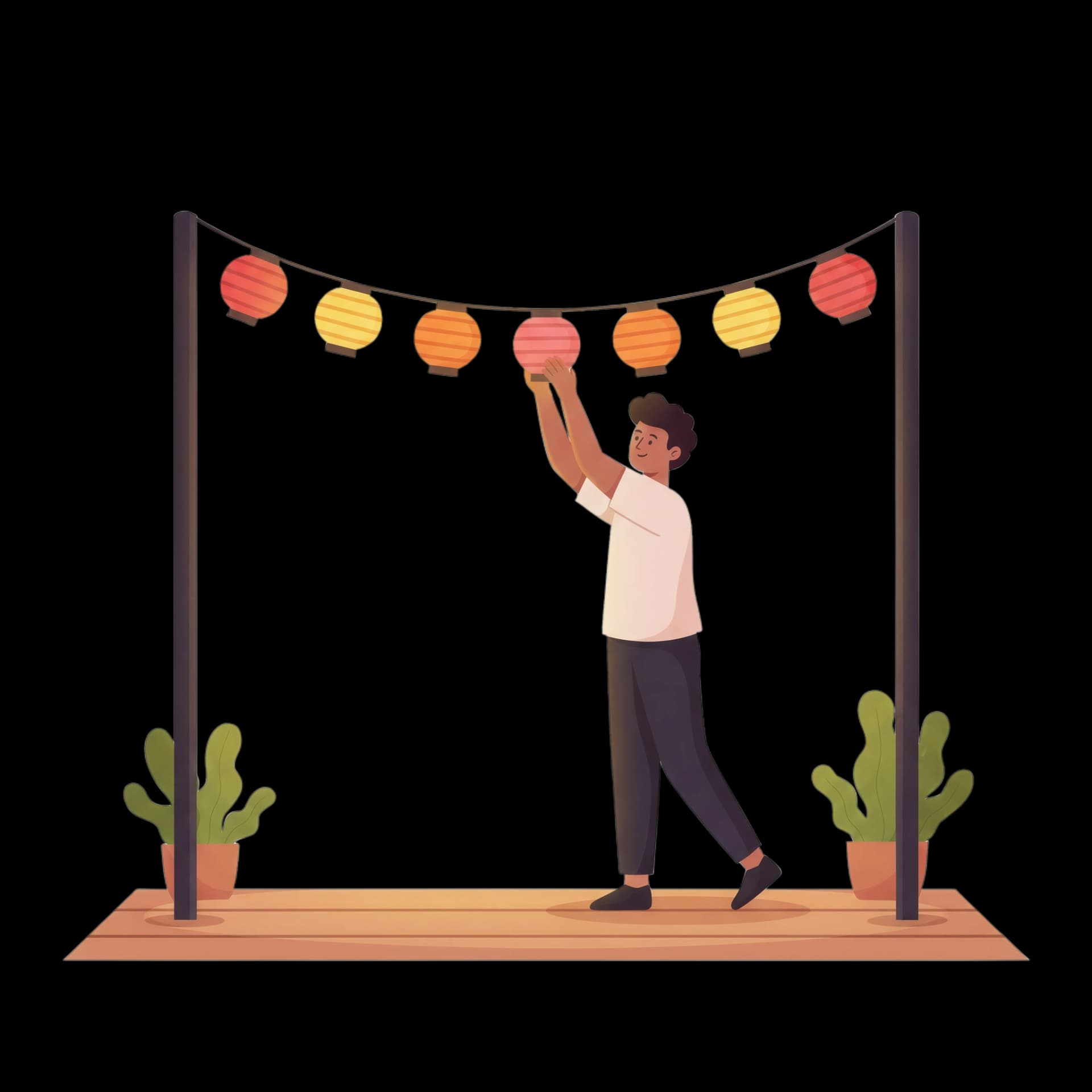 Summer Lantern Patio