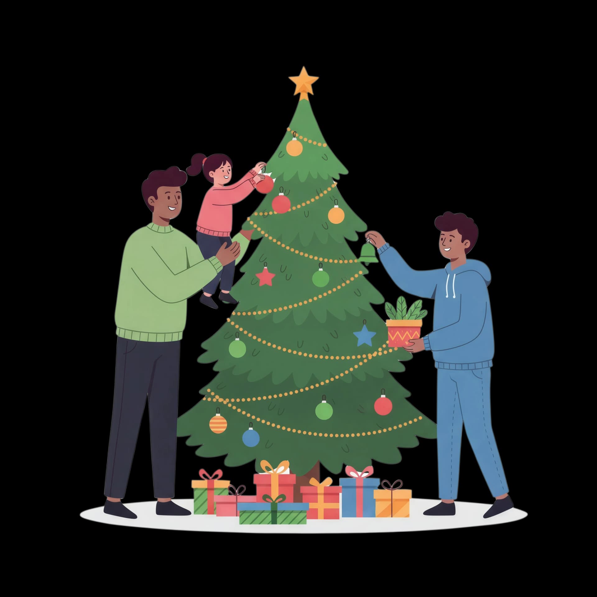 Christmas Tree Decorating