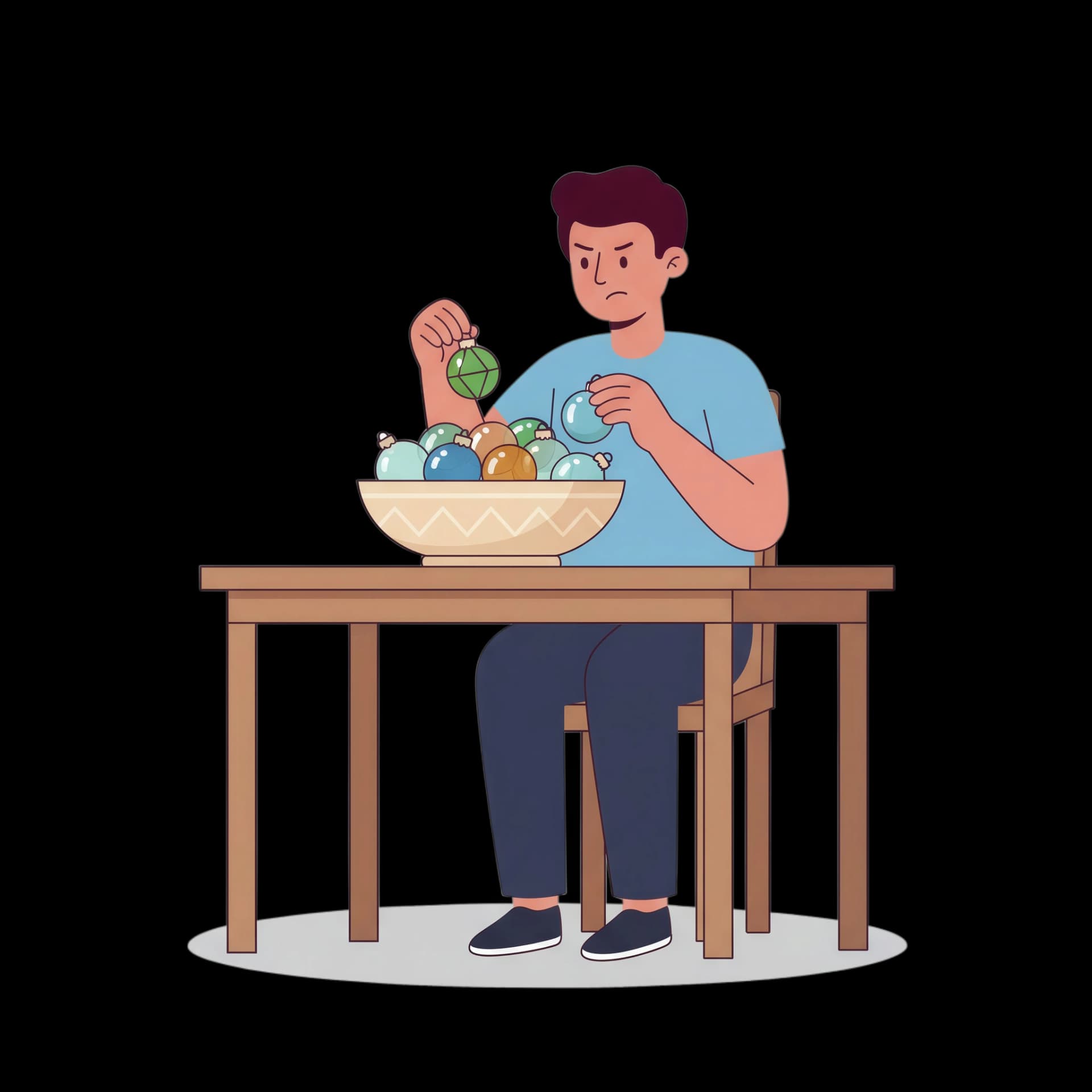 Ornament Bowl Display