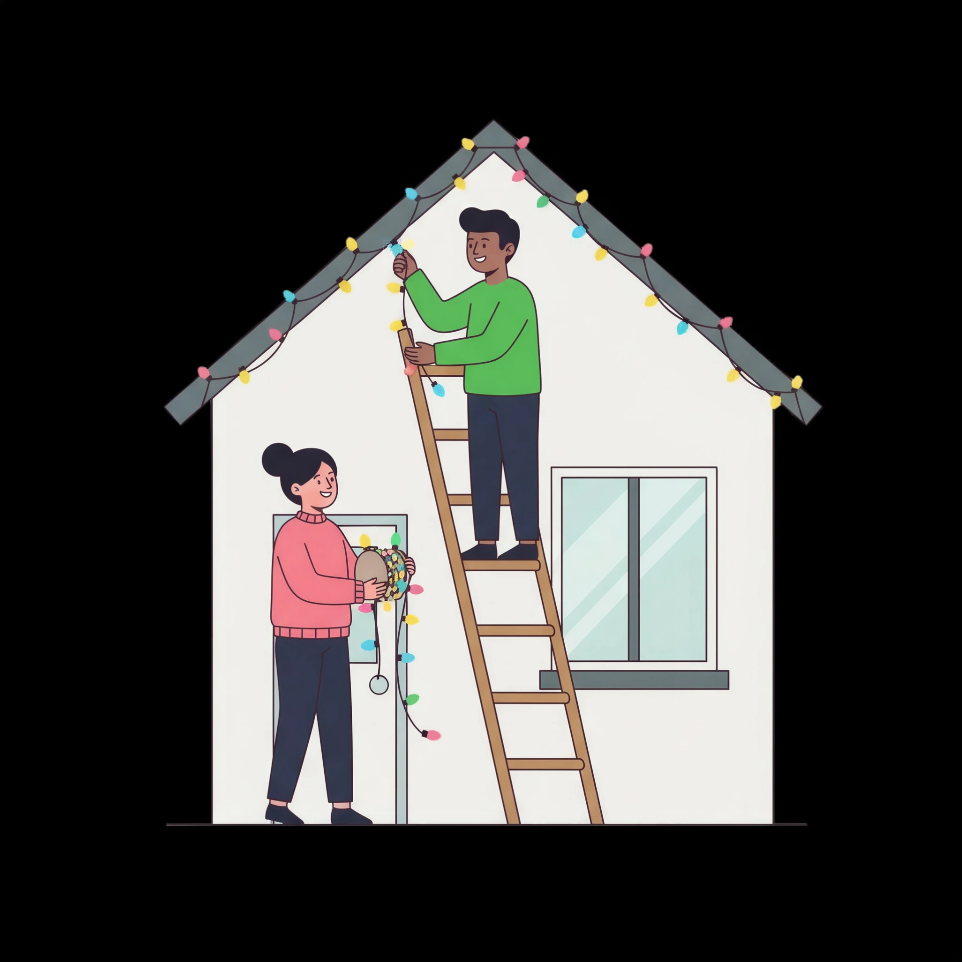 Outdoor Light Display