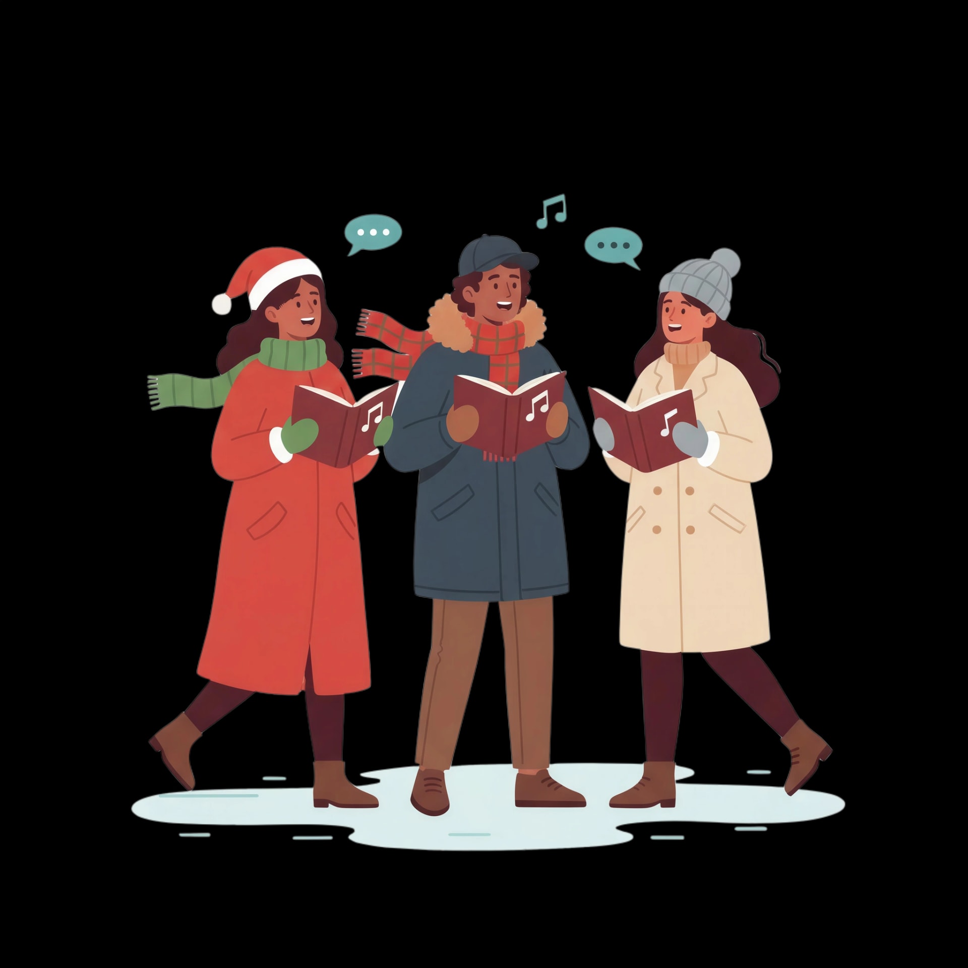 Joyful Carolers