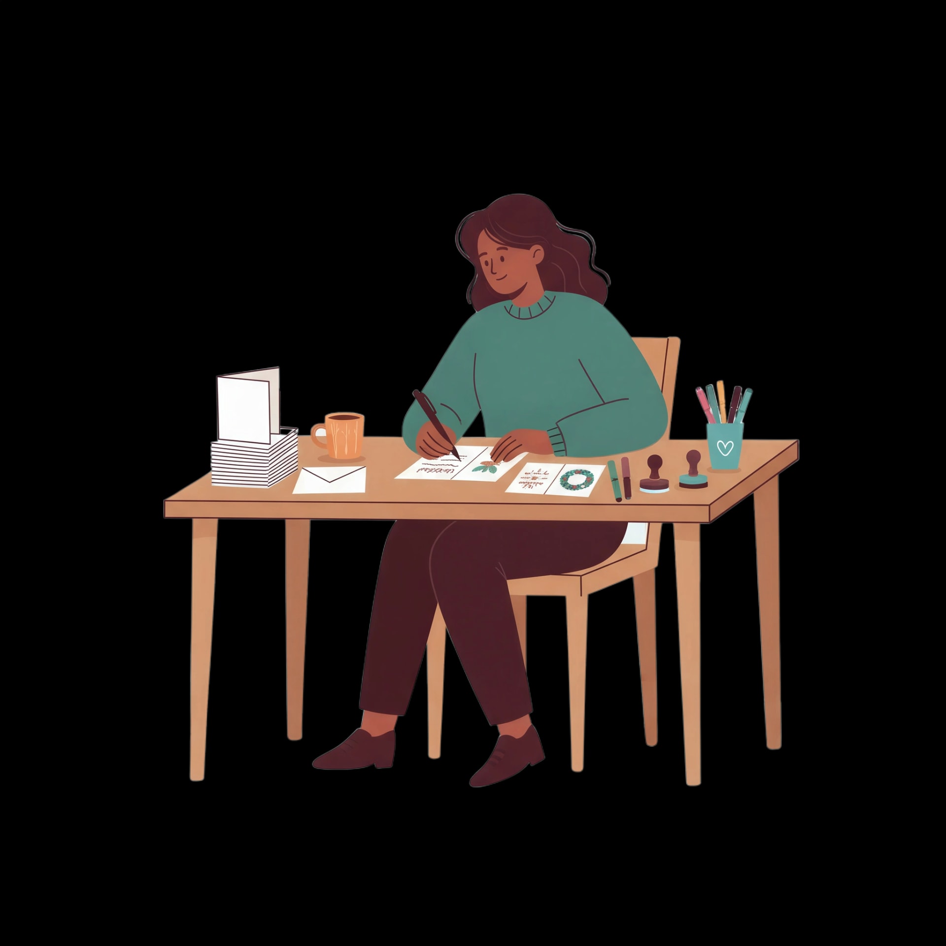 Crafting Holiday Cards