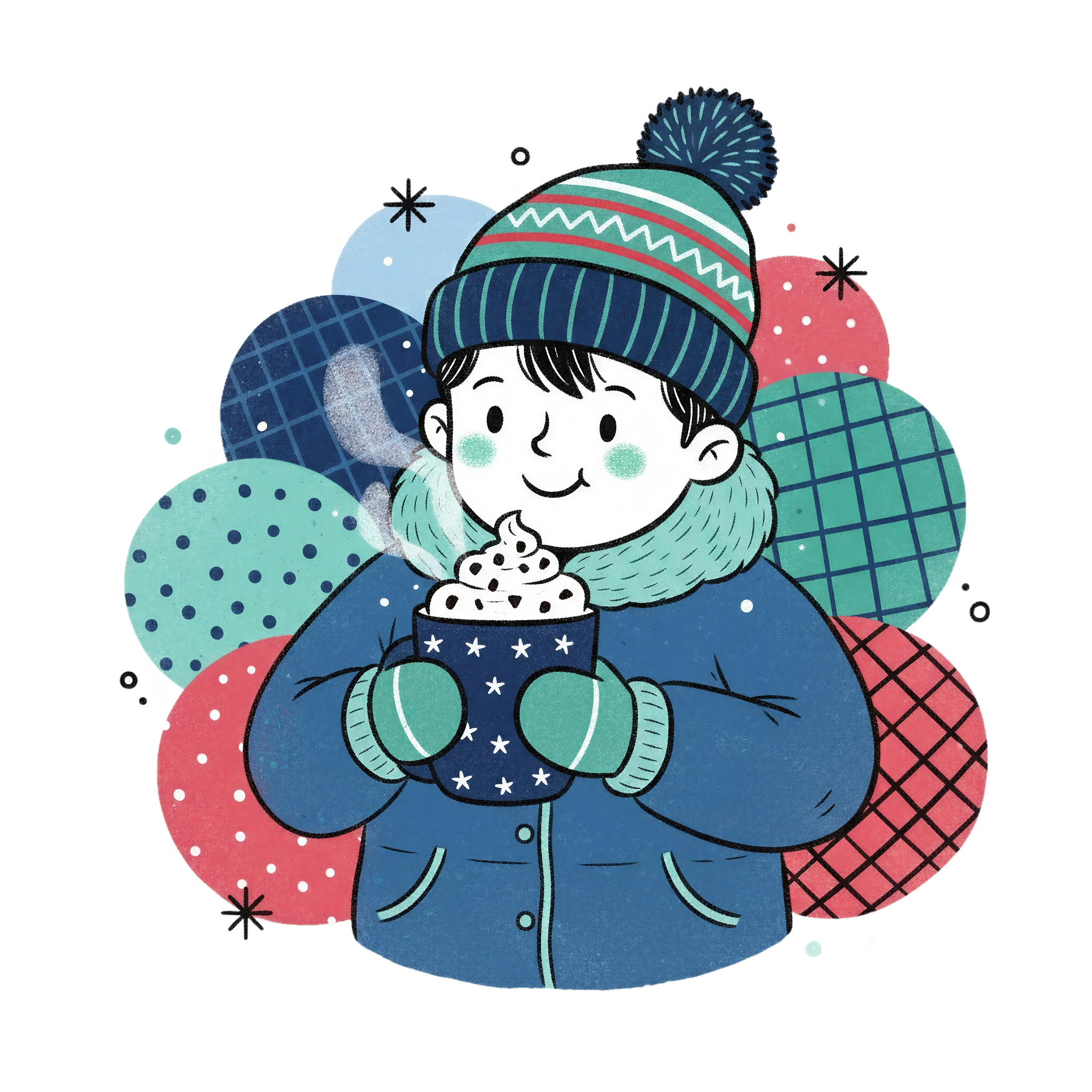 Cozy Hot Cocoa Child