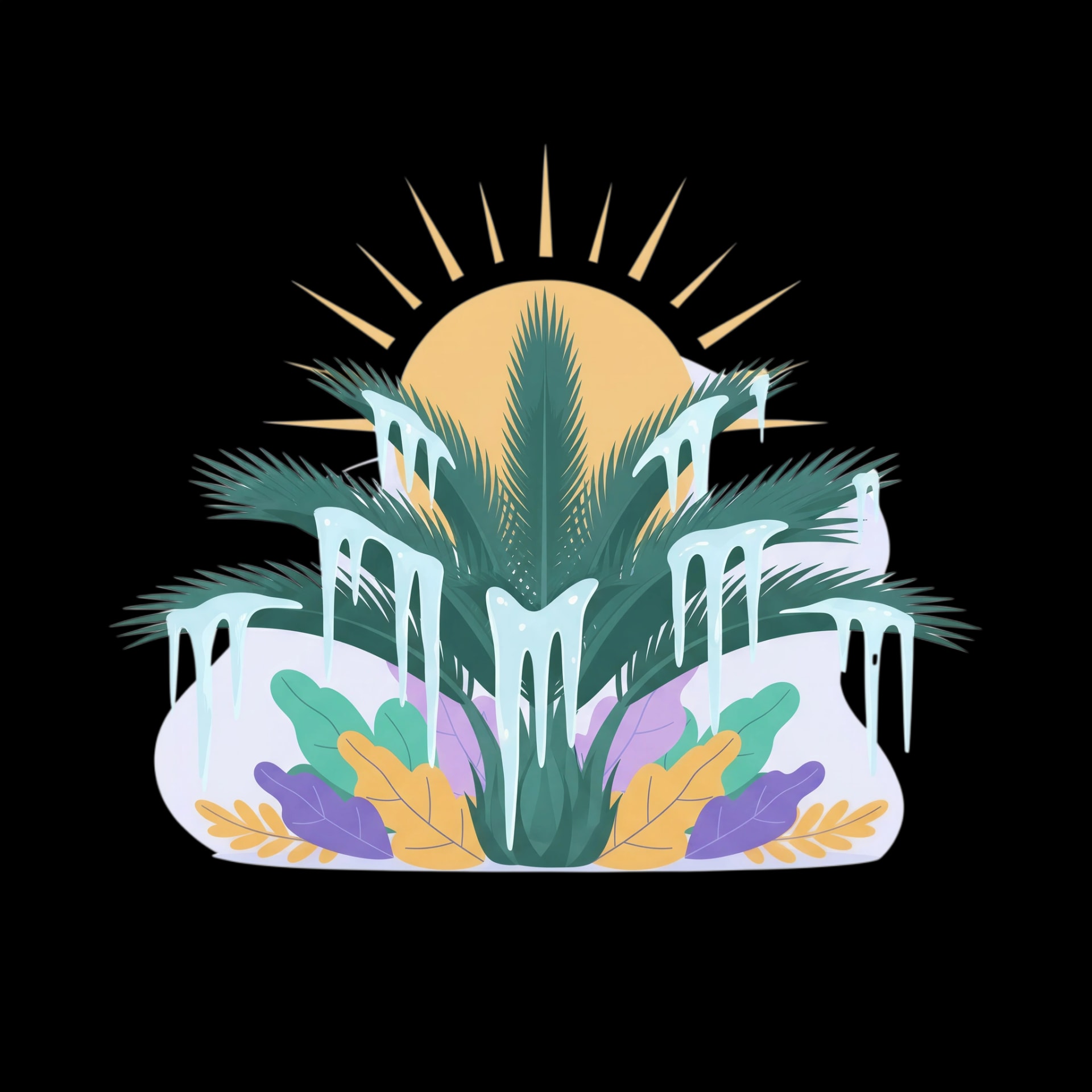 Icicle-Adorned Cycads