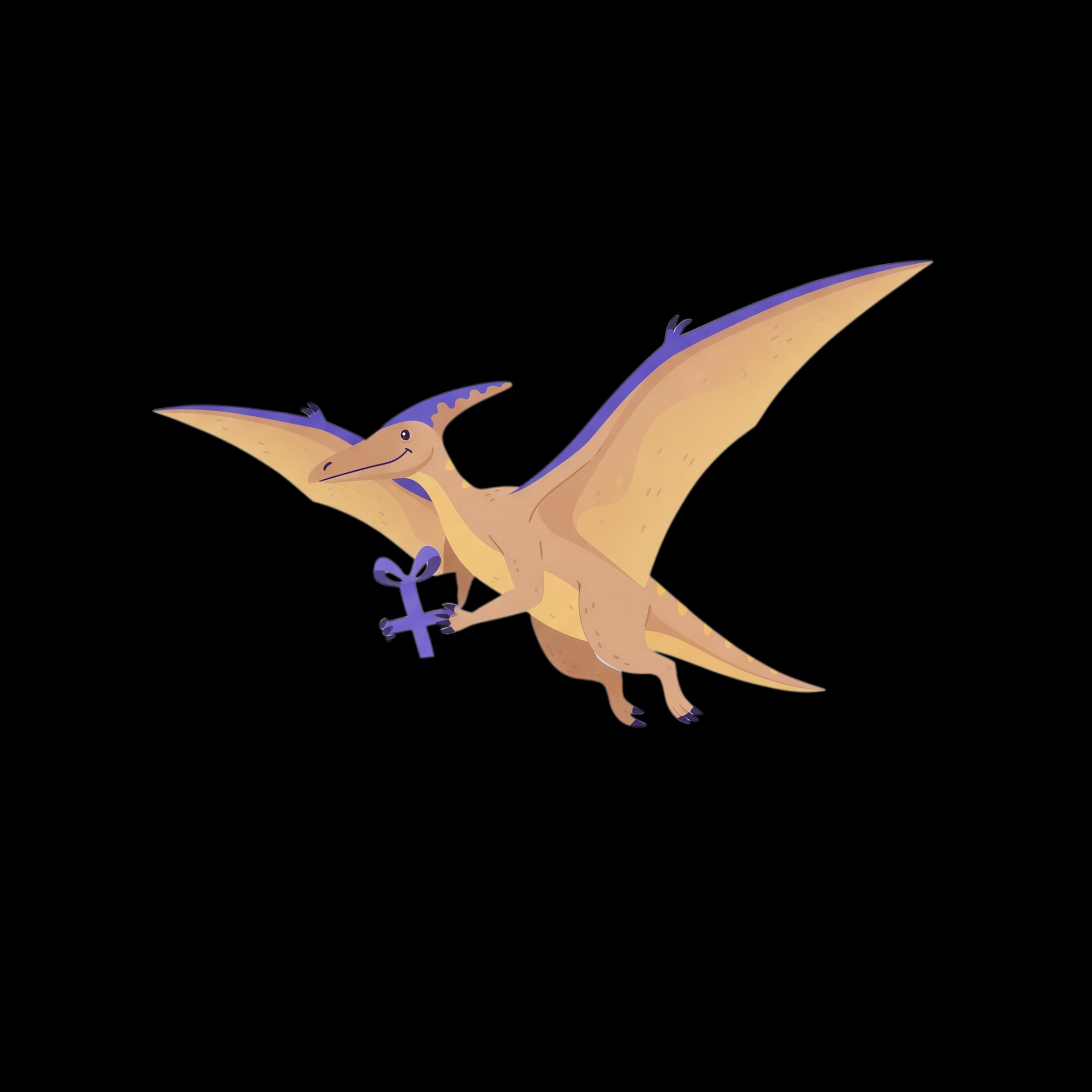 Gift-Carrying Pterodactyl