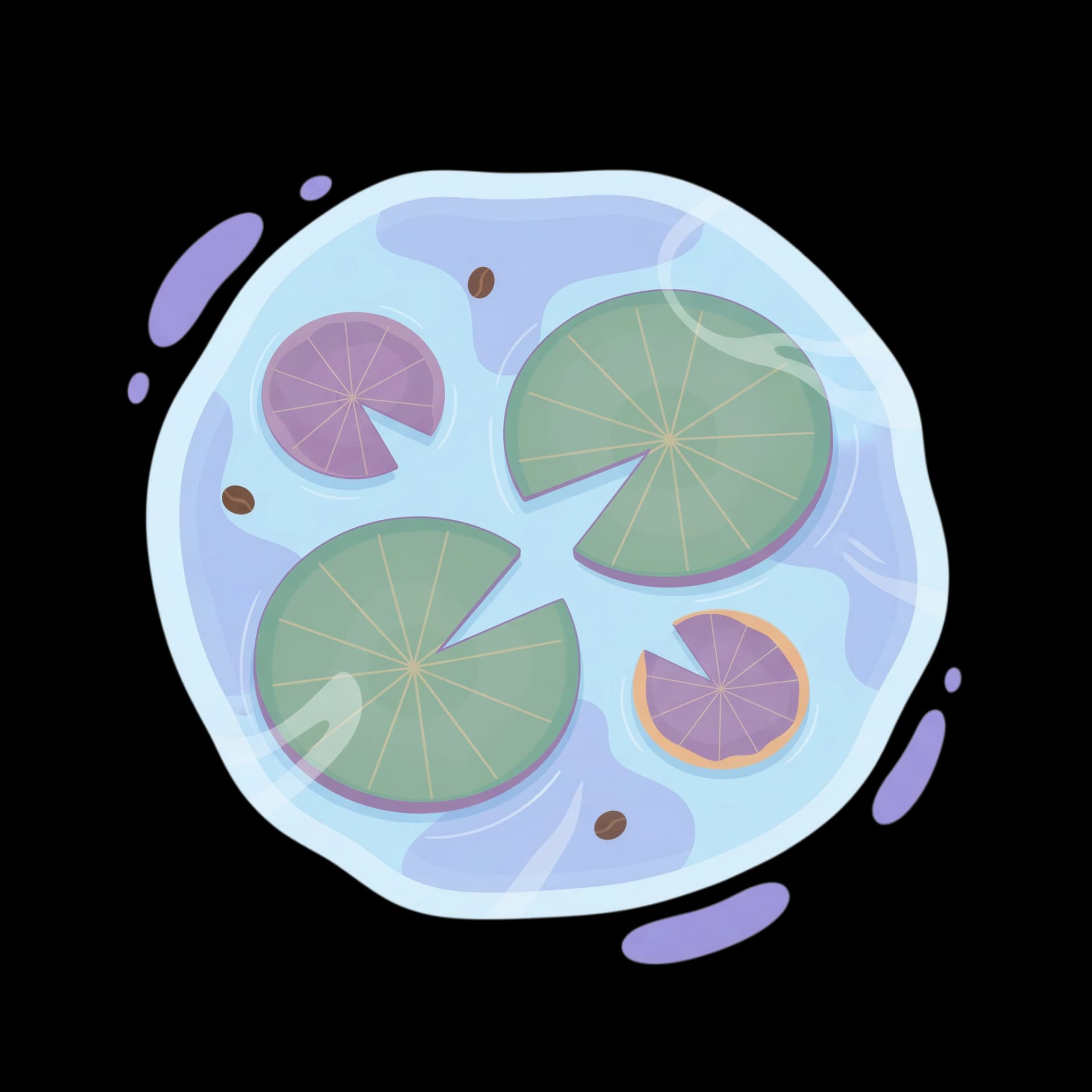 Frozen Prehistoric Pond