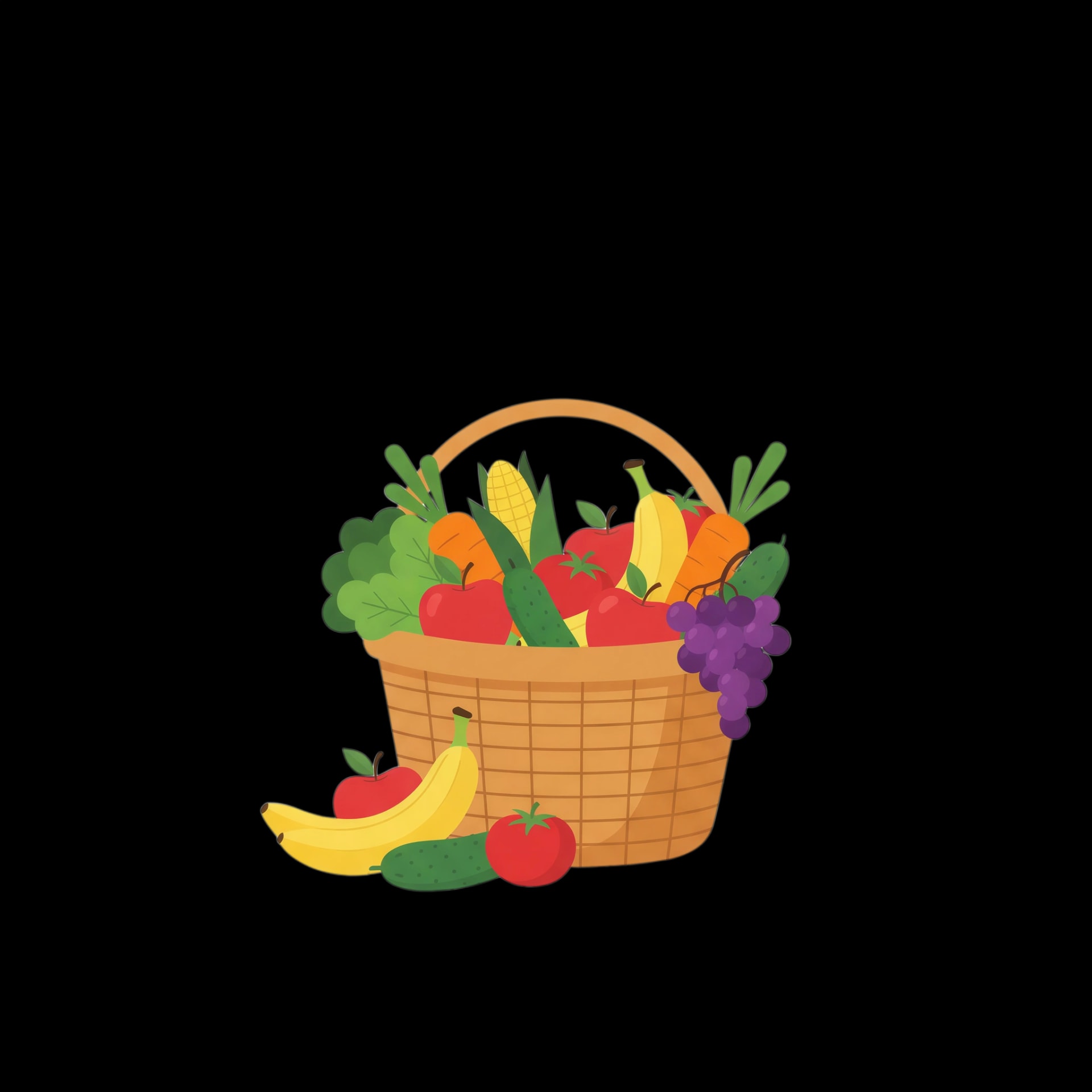Fresh Produce Basket