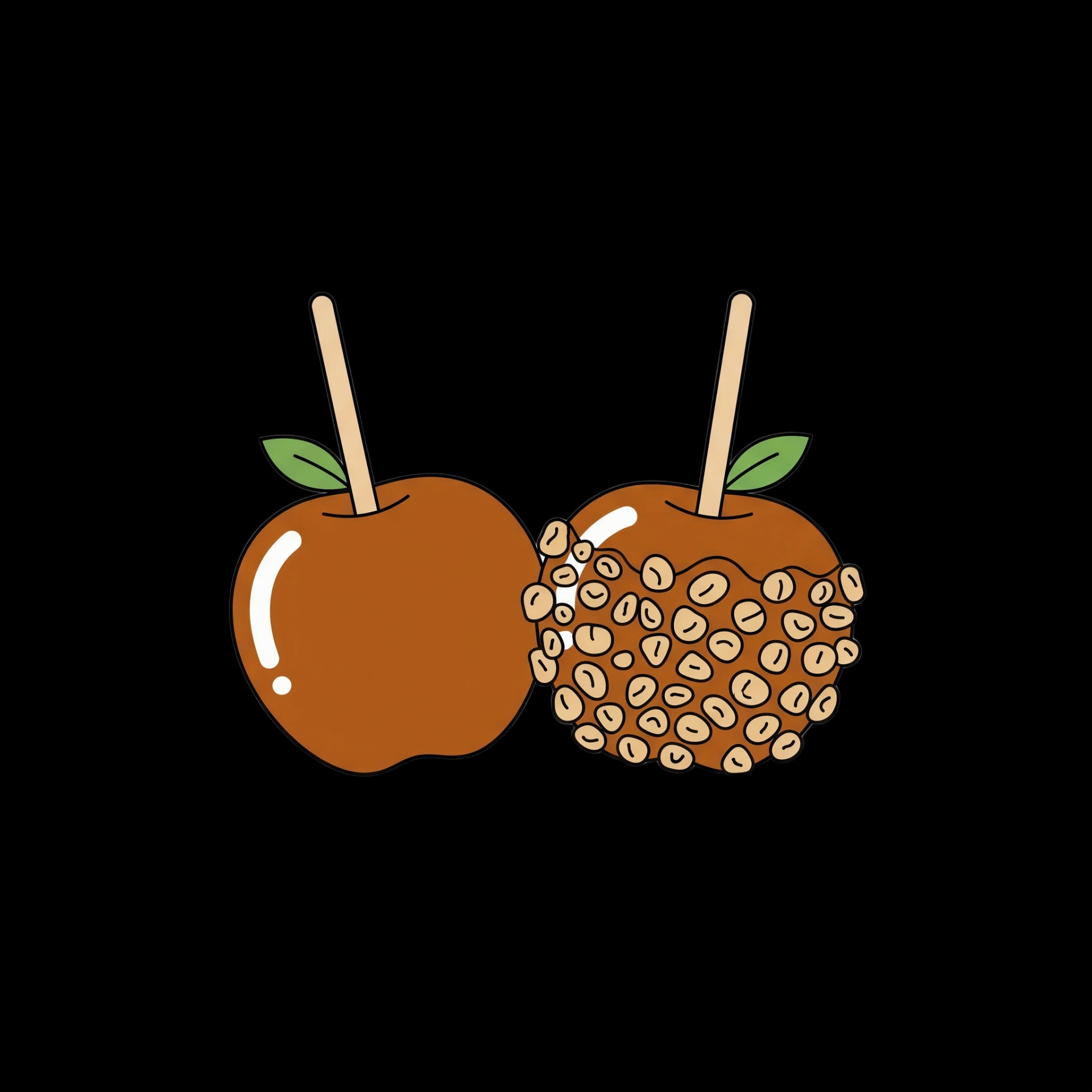Duo Caramel Apples