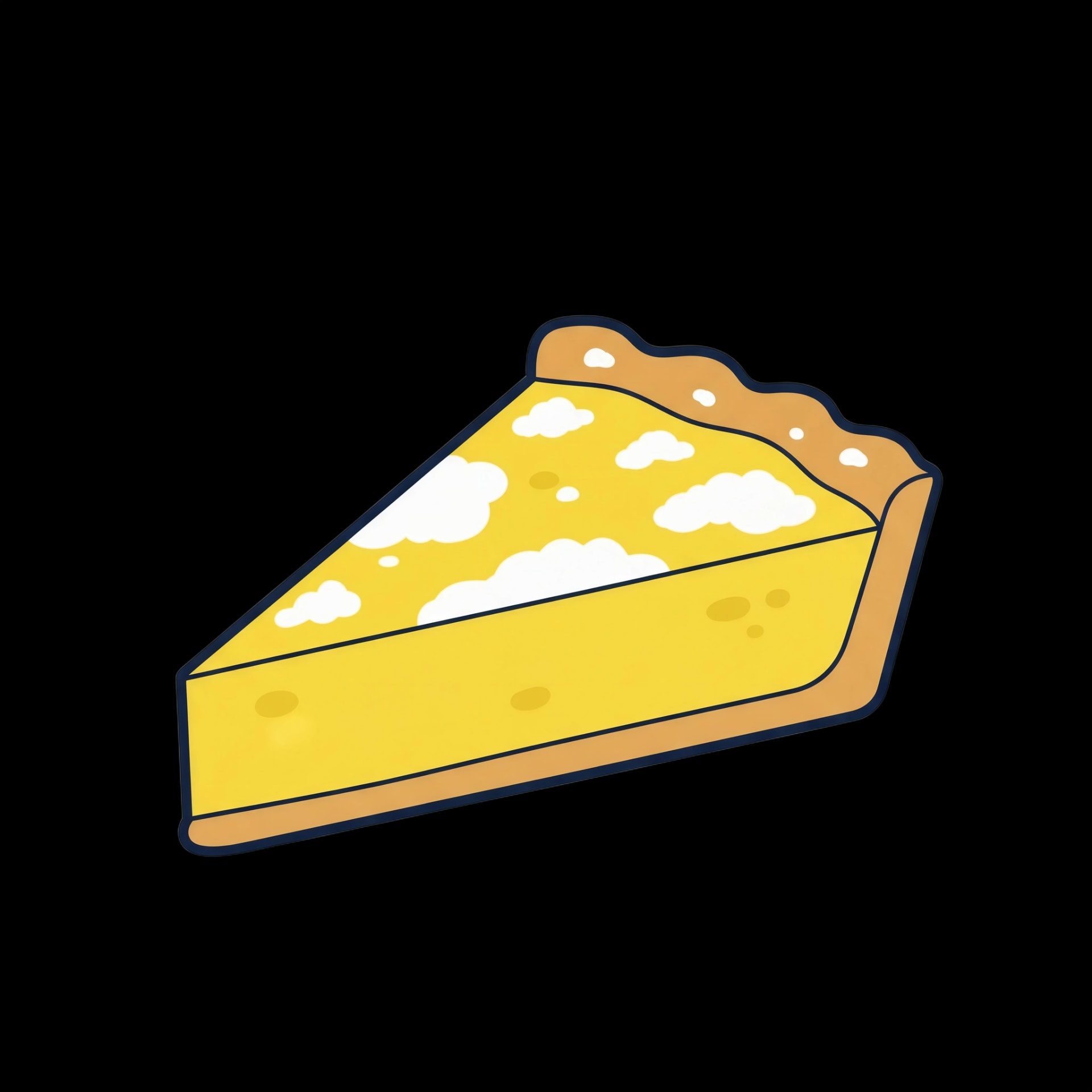 Zesty Lemon Tart Slice