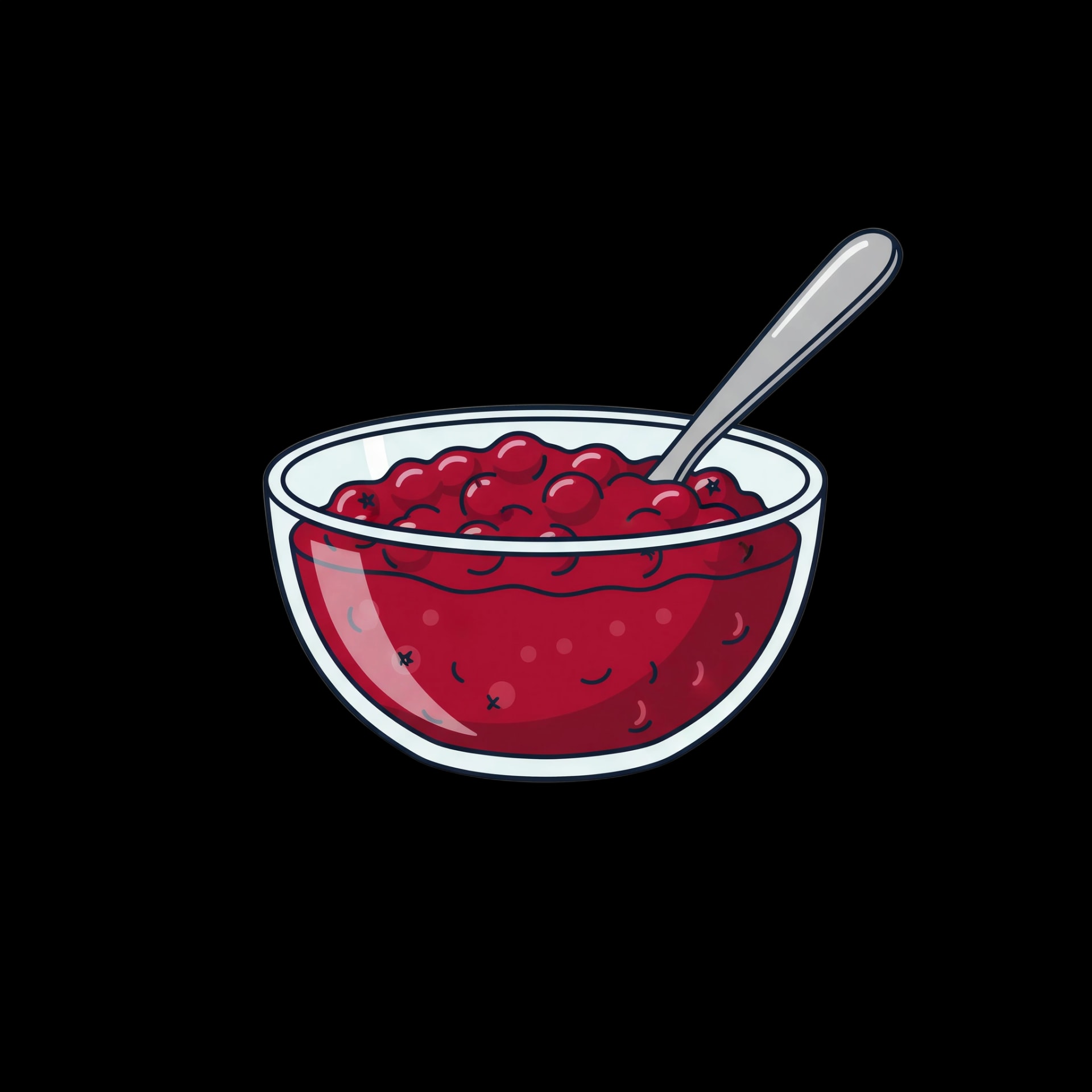 Cranberry Sauce Bowl
