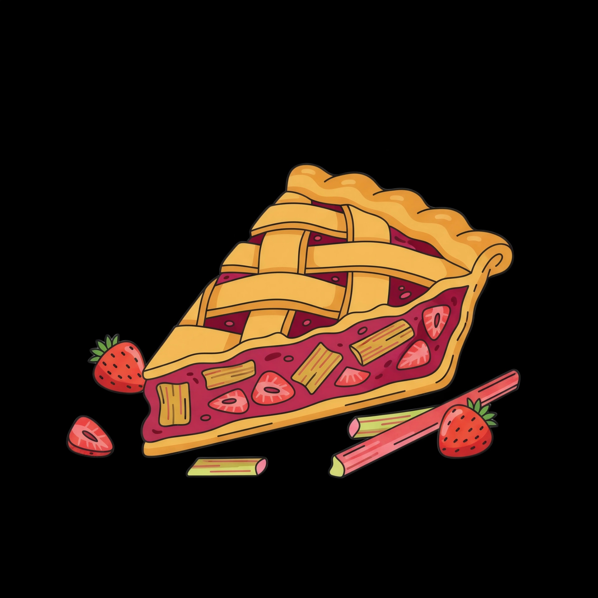 Strawberry Rhubarb Pie