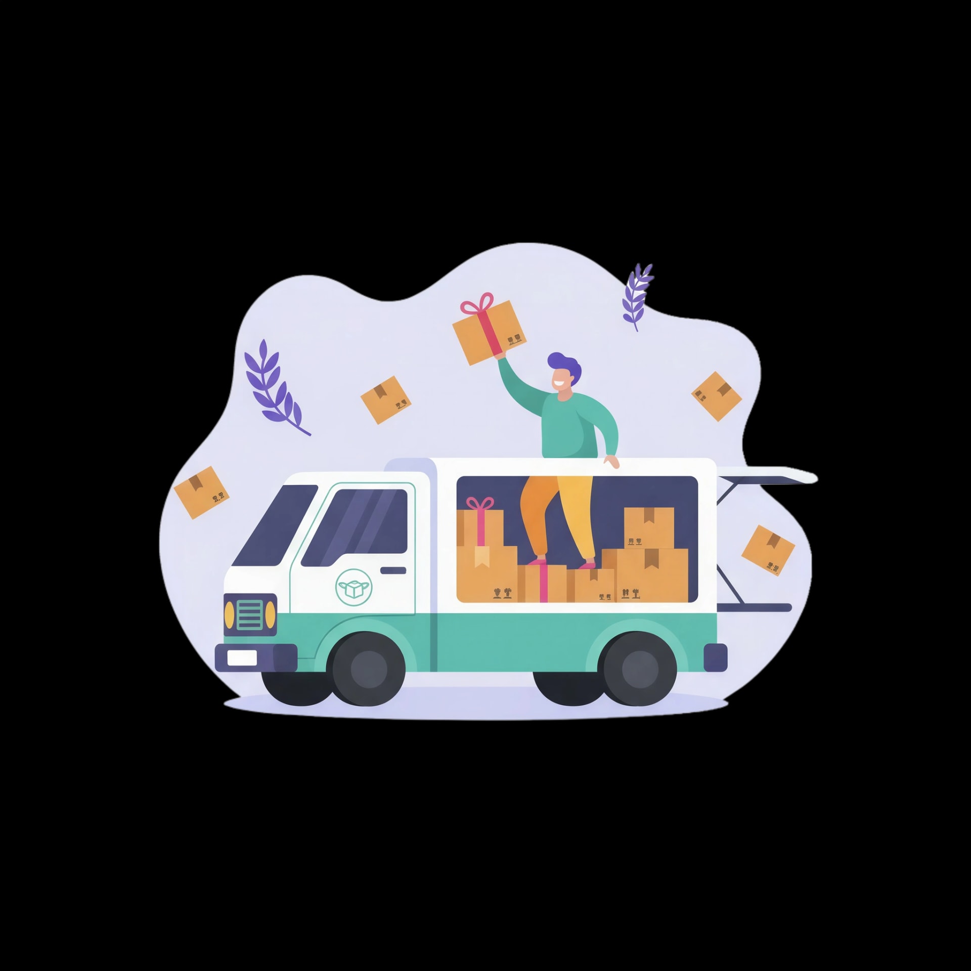 Package Delivery Van