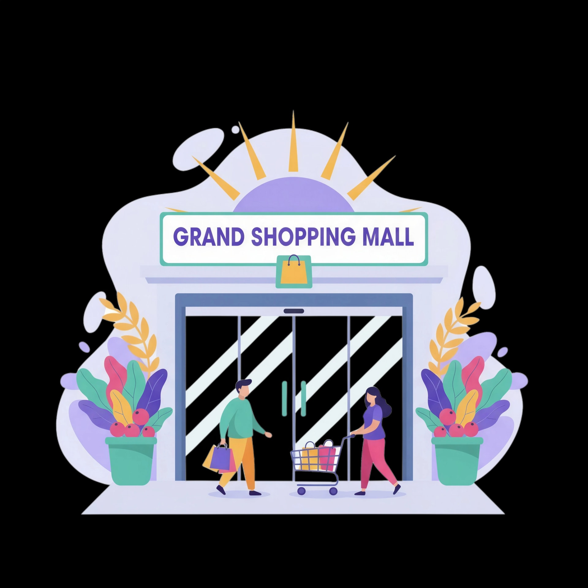 Grand Mall Entrance