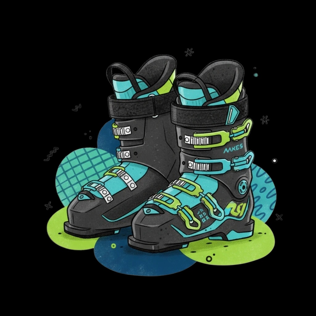 High-Performance Ski Boots