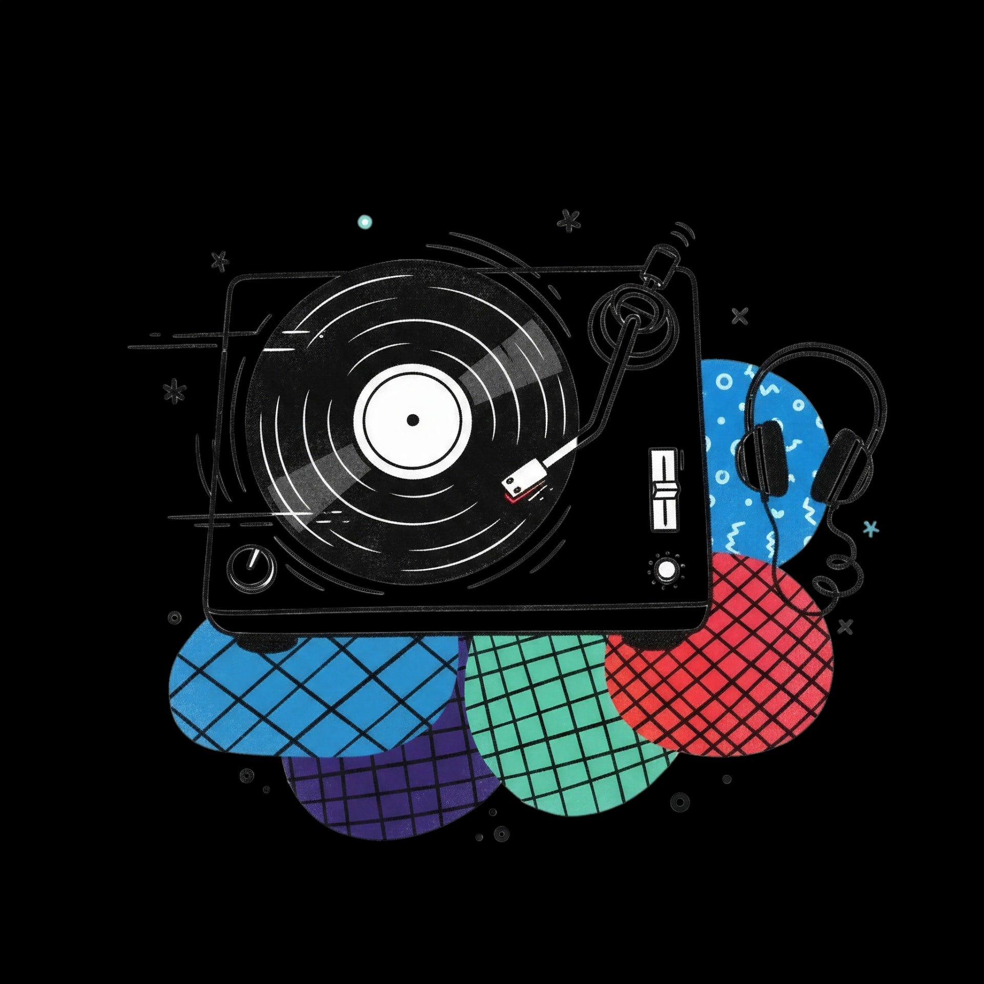 Vintage Vinyl Record