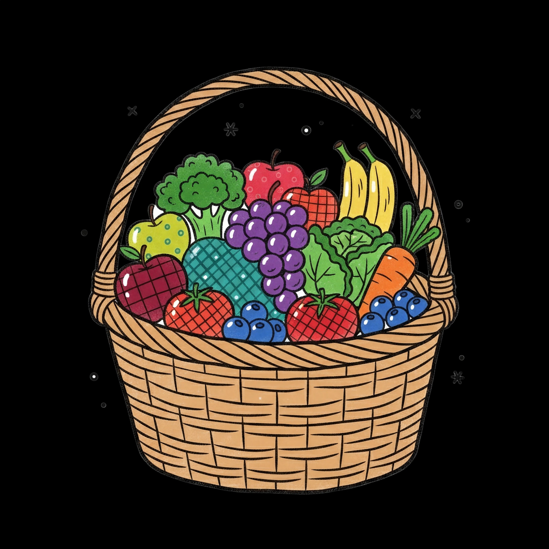 Market Produce Basket