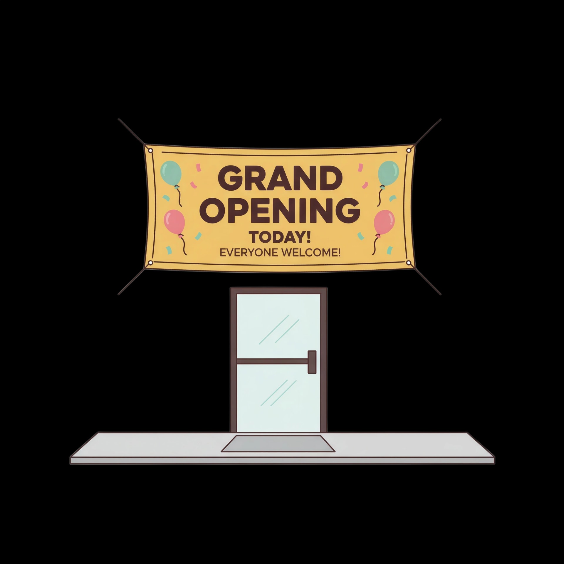 Grand Opening Banner