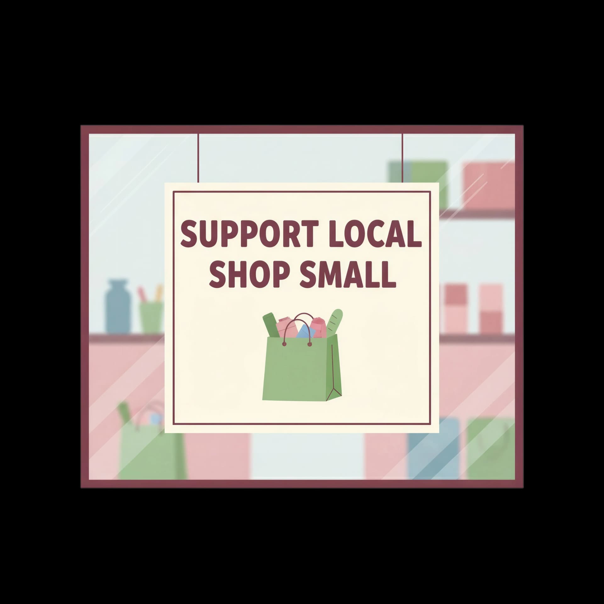 Shop Small Signage