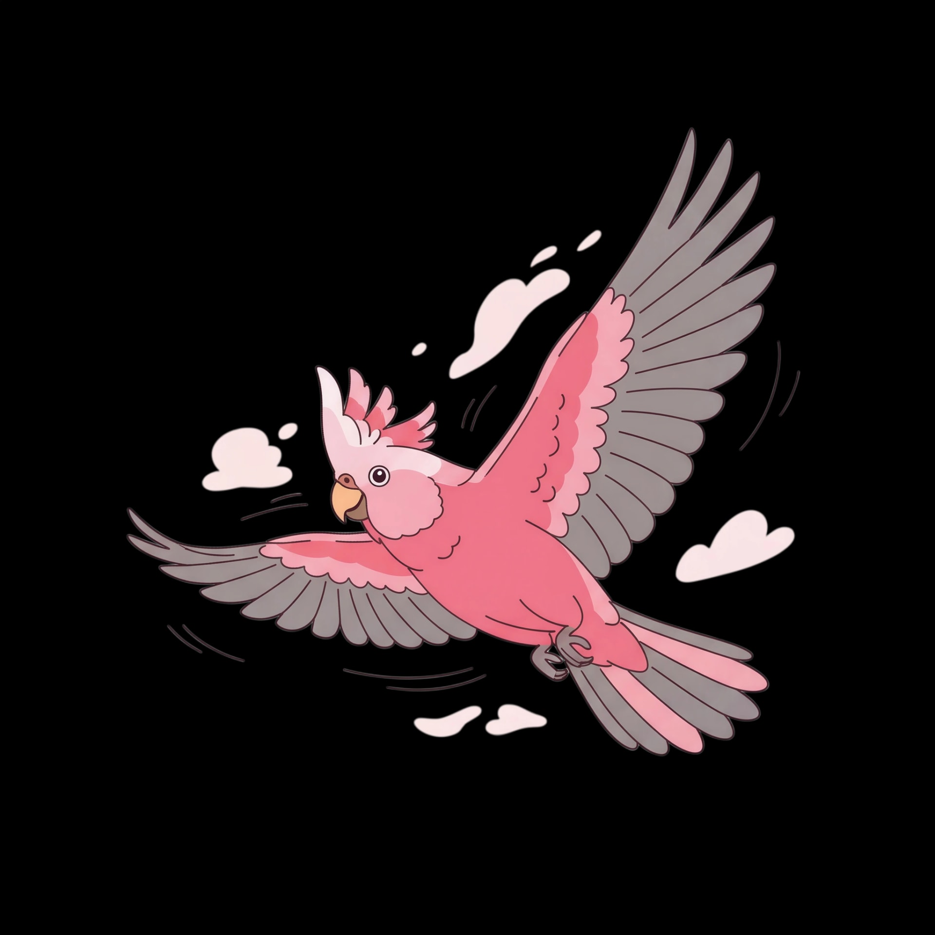 Flying Galah