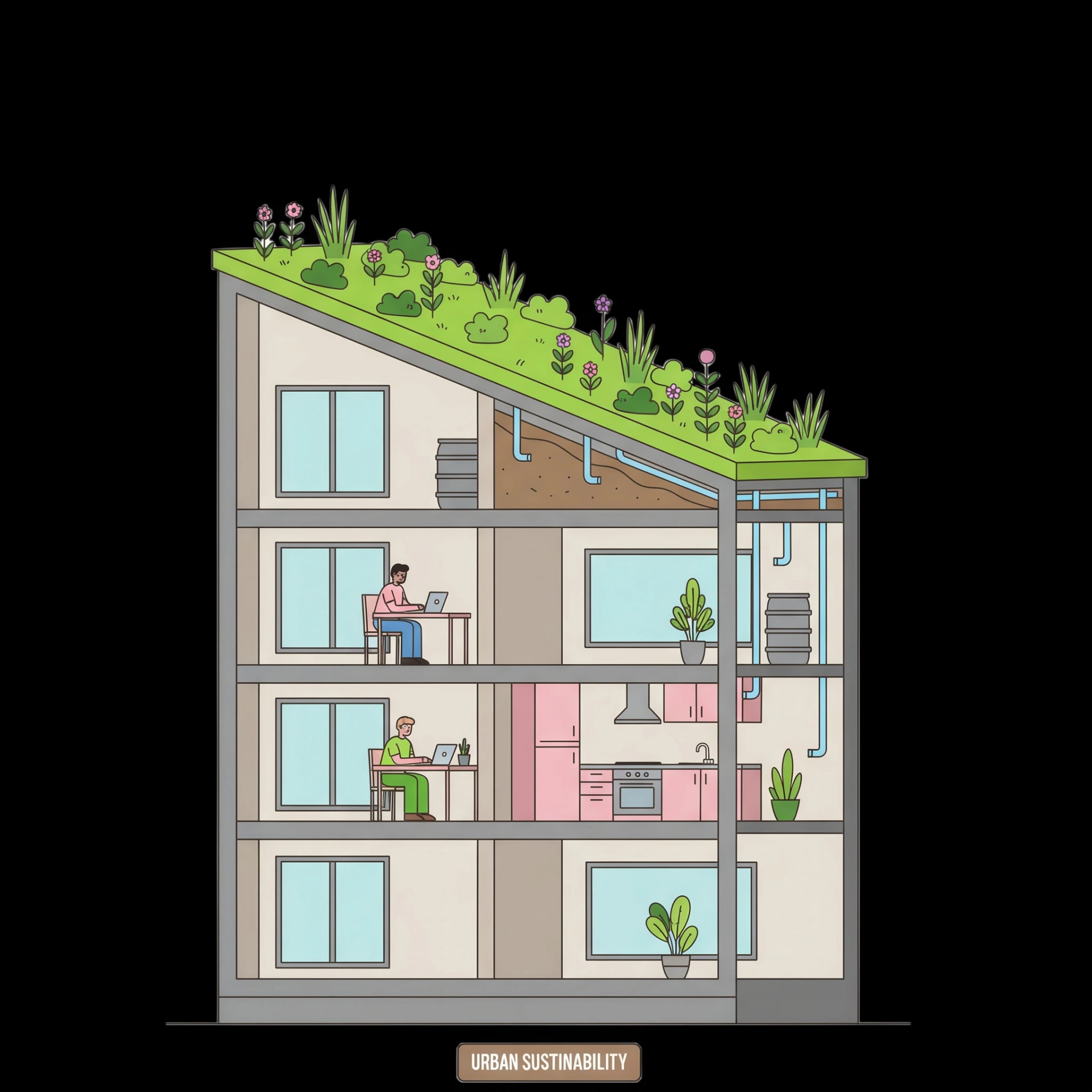 Eco-Friendly Green Roof